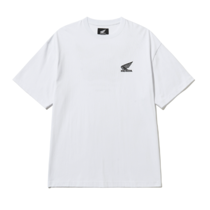 【代購】本田 HONDA PHYSICAL EDUCATION Freedom Short Sleeve White 復古印花短袖T恤