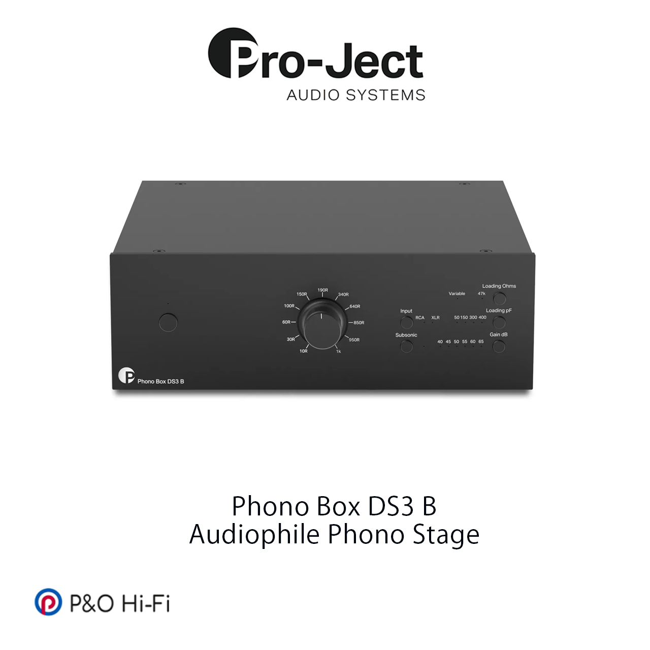 Pro-Ject Phono Box DS3 B phono-preamplifier