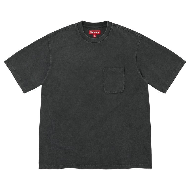 2026AW SUPREME Cracked Pocket S/S Top 背後 LOGO 口袋 水洗 短T 現貨