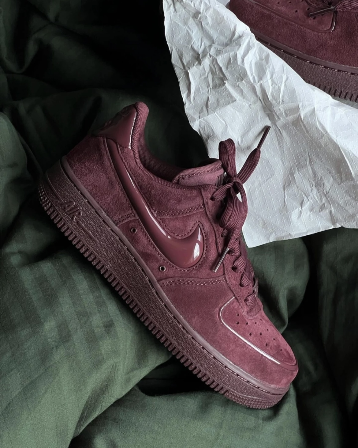(預訂) Nike Air Force 1 Low - Burgundy
