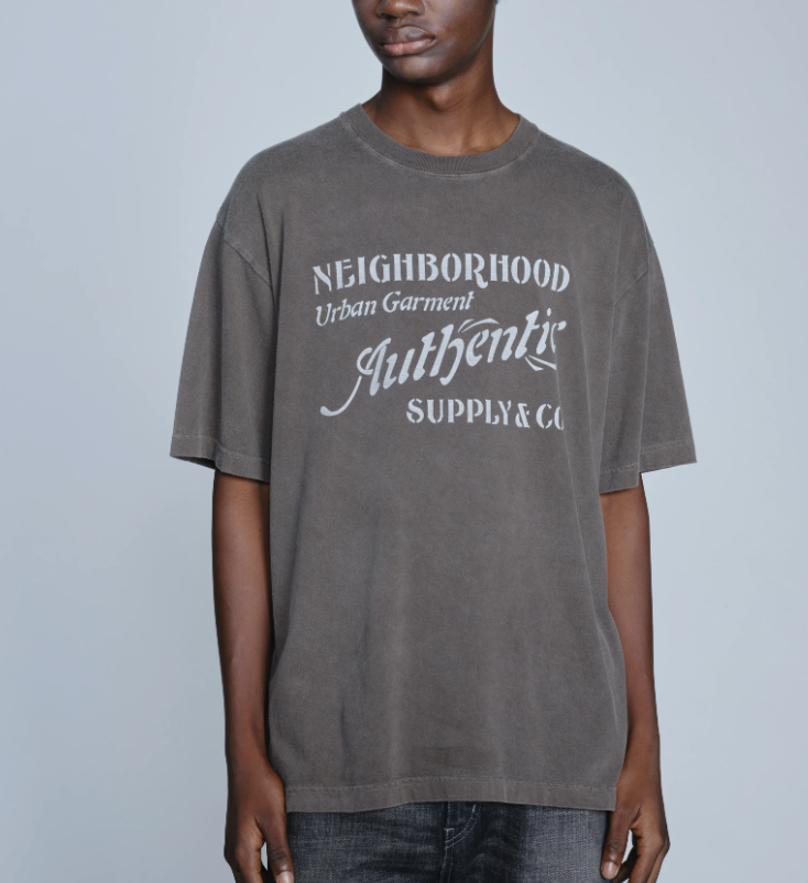 [現貨] NEIGHBORHOOD FW26 NH . TEE SS-11 | BLACK / BROWN