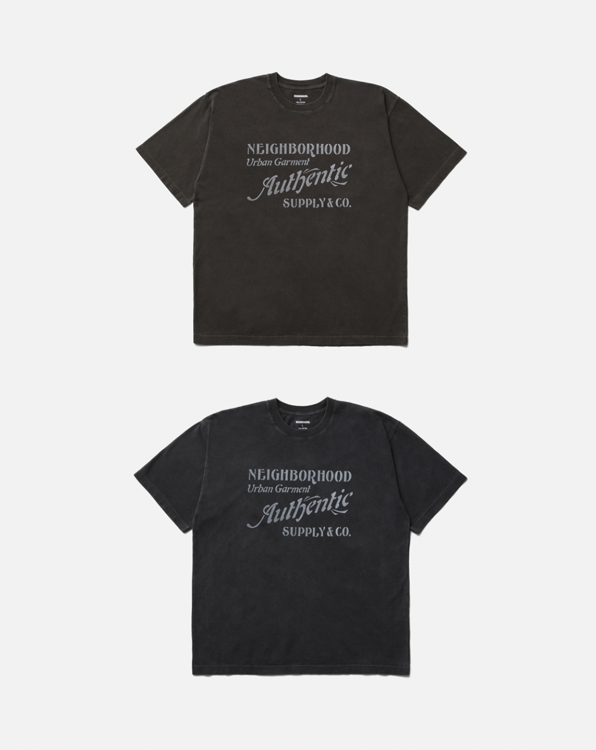 [Instock] NEIGHBORHOOD FW26 NH . TEE SS-11 | BLACK / BROWN