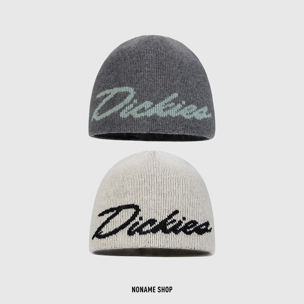 DICKIES 每是 保暖 草寫 LOGO 針織 冷帽 毛帽 兩色 (男/女同款)
