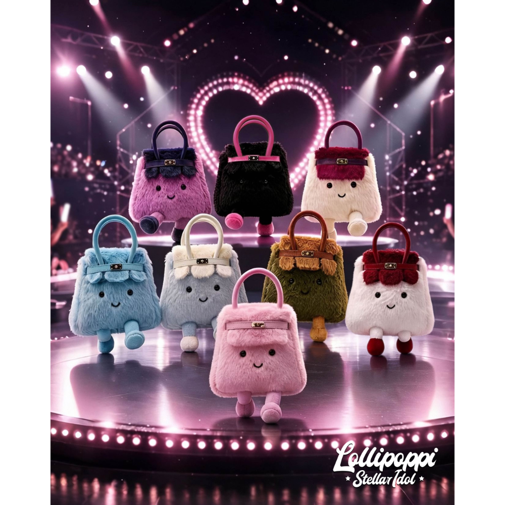 ZCWO Lollipoppi 毛絨包包掛件 - 星耀偶像系列