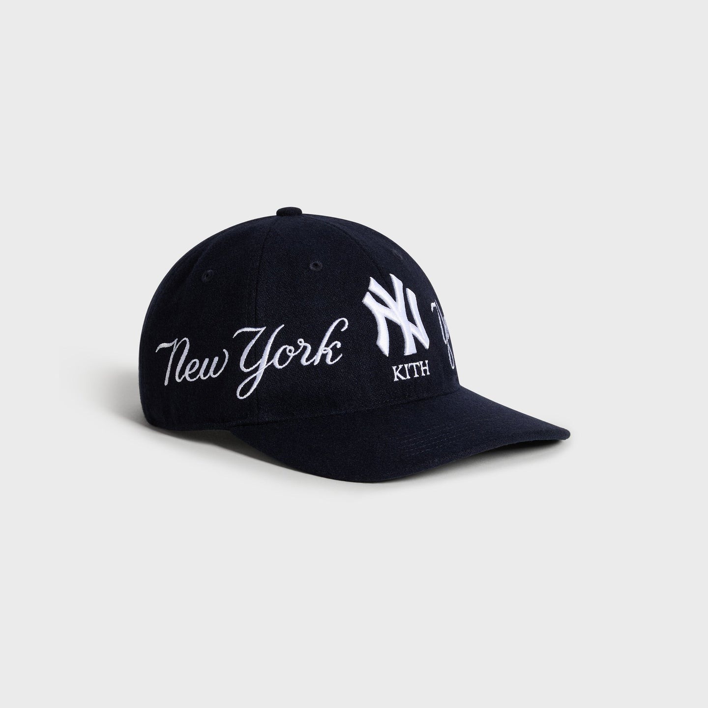 2026AW Kith & '47 for the New York Yankees Wool K Clean Up Cap 洋基 刺繡 棒球帽 帽子 現貨 KHMA050115