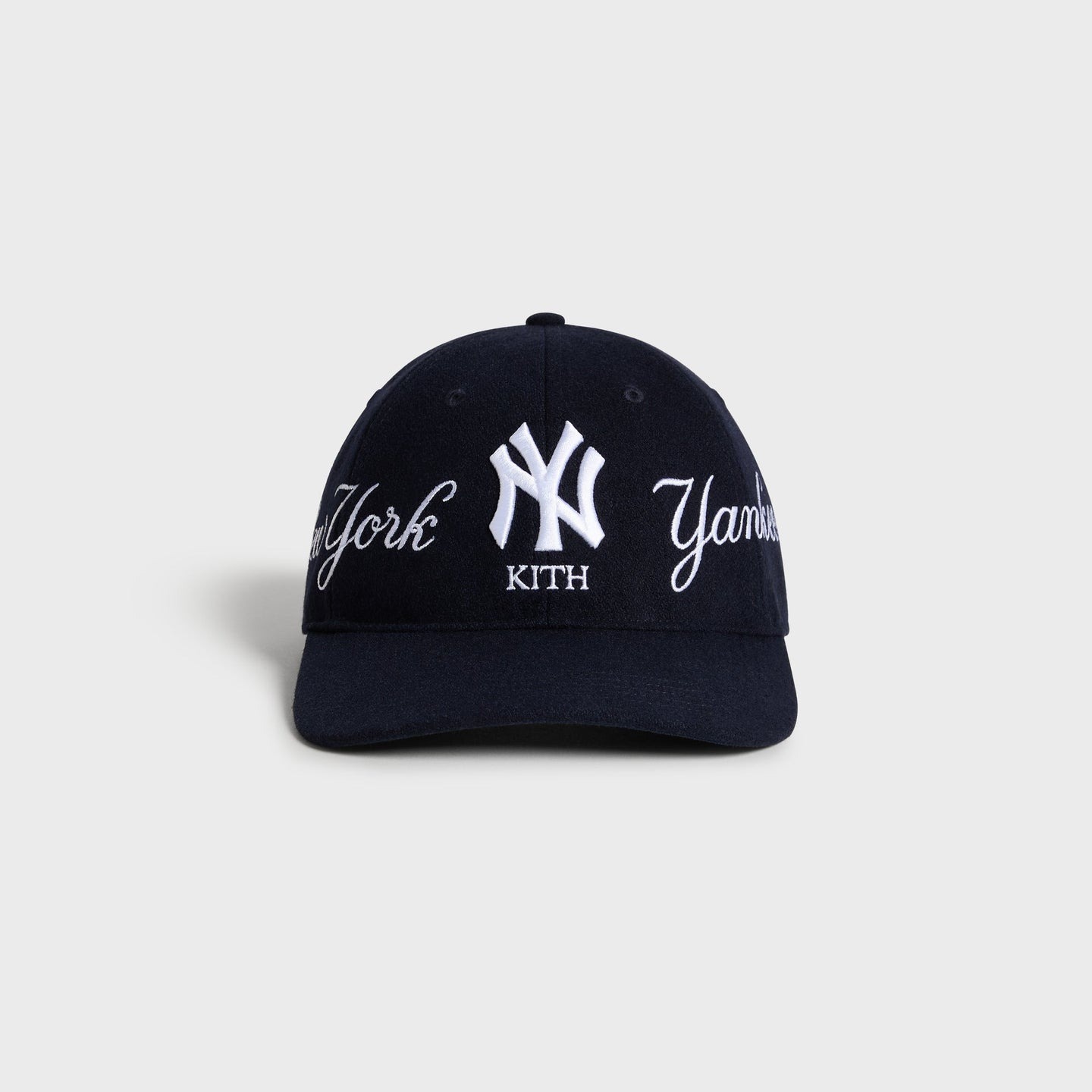 2026AW Kith & '47 for the New York Yankees Wool K Clean Up Cap 洋基 刺繡 棒球帽 帽子 現貨 KHMA050115