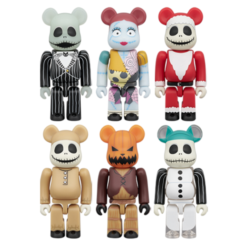 CHASE THE NIGHTMARE BEFORE CHRISTMAS 怪誕城之夜 100％ BE@RBRICK