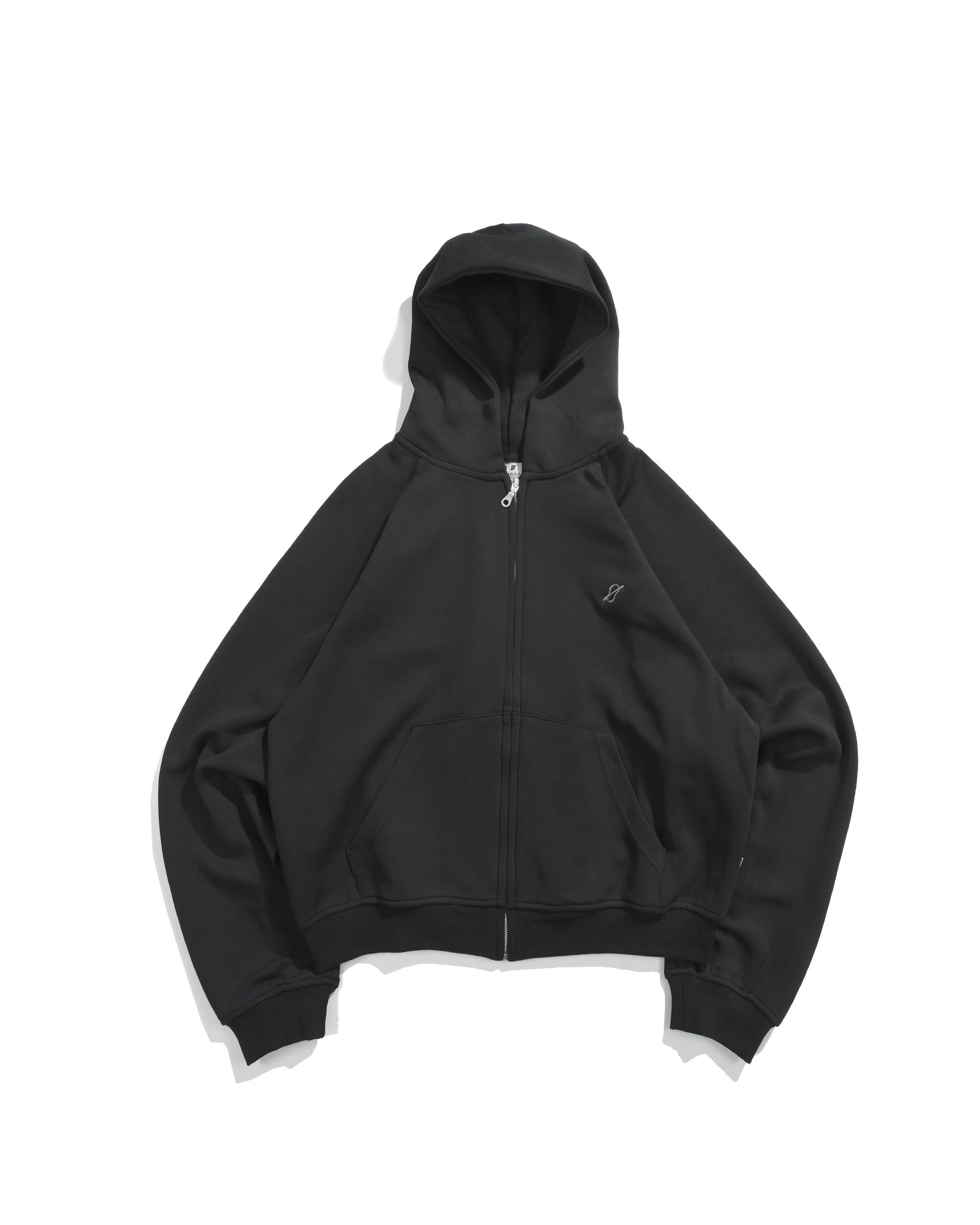 Octo Gambol Arc Seam Zip Hoodie - Black | A26-PR-Z