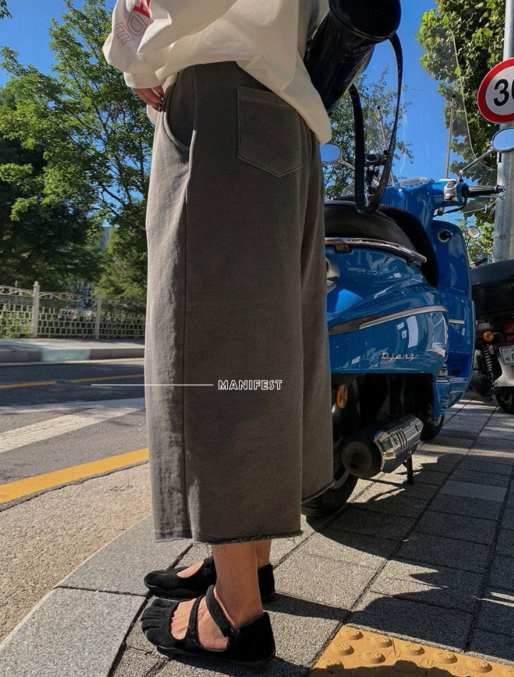 10月新款 七分水洗棉褲 MANIFEST正韓🇰🇷