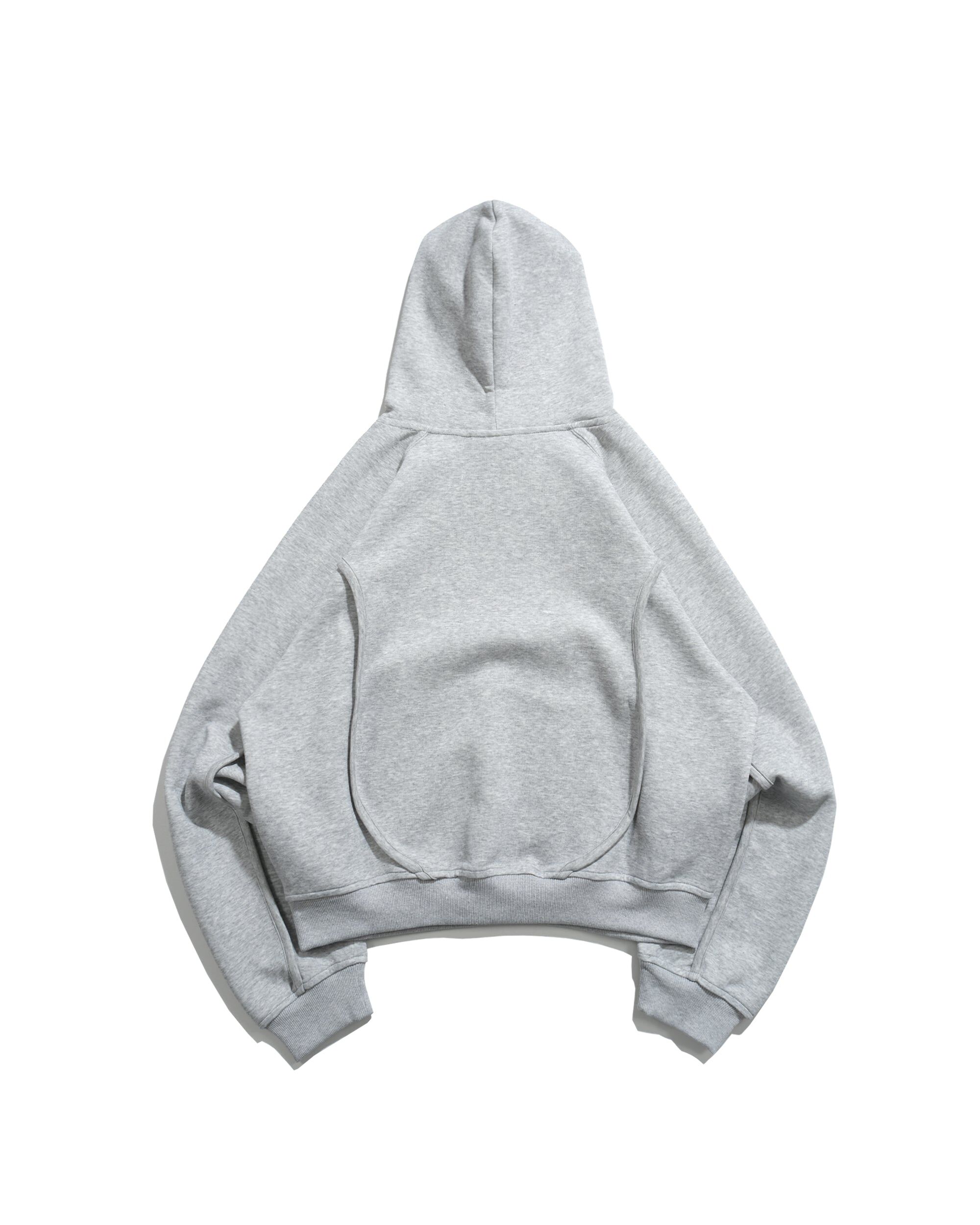 Octo Gambol  Arc Seam Hoodie - Light Grey| A26-PR-H