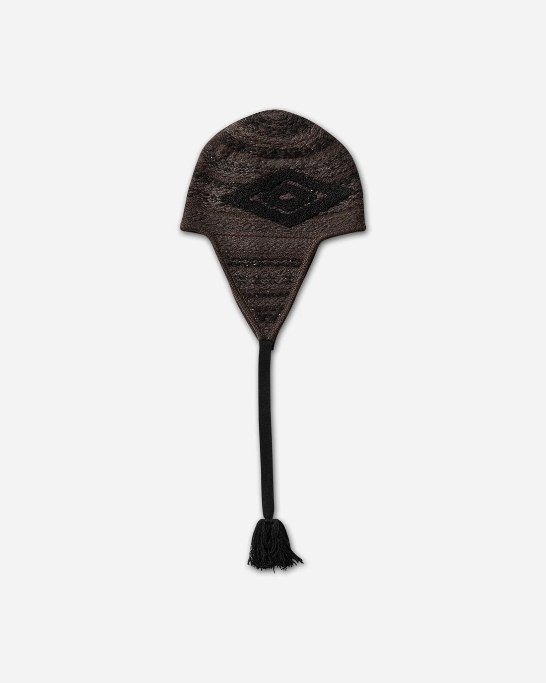 Umbro｜Fair Isle Beanie  "Black / Brown"