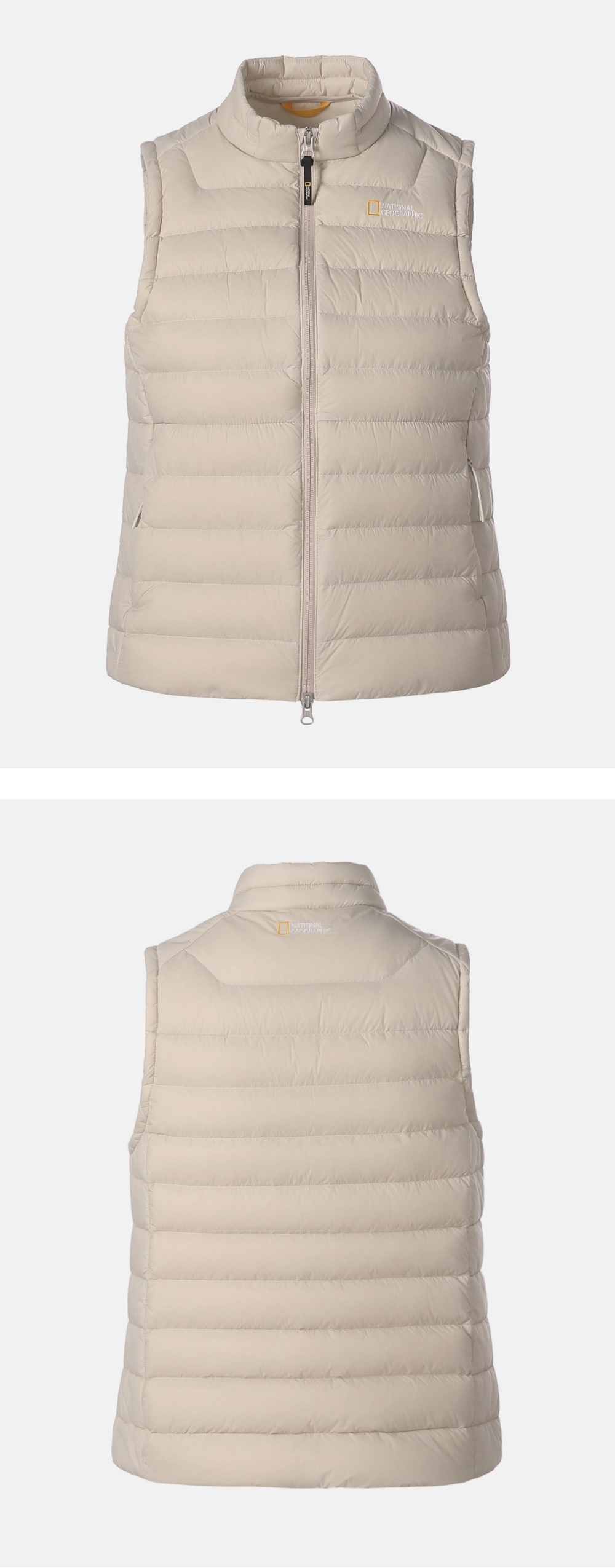 Women's LIGHT PACK Lightweight Duck Down Vest - SILV