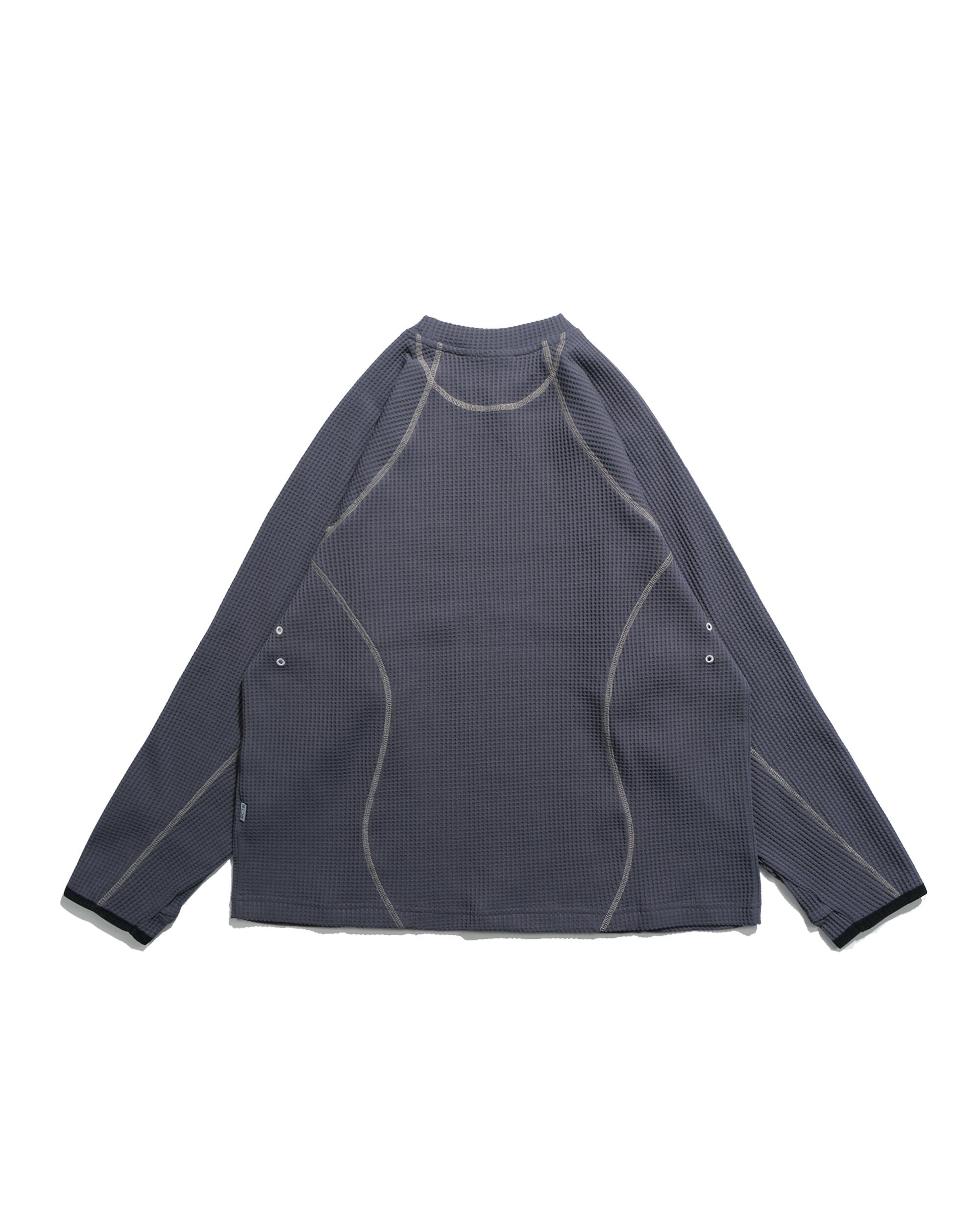 Octo Gambol Waffle Arc L-Tee - Dark Grey| A26-PR-T