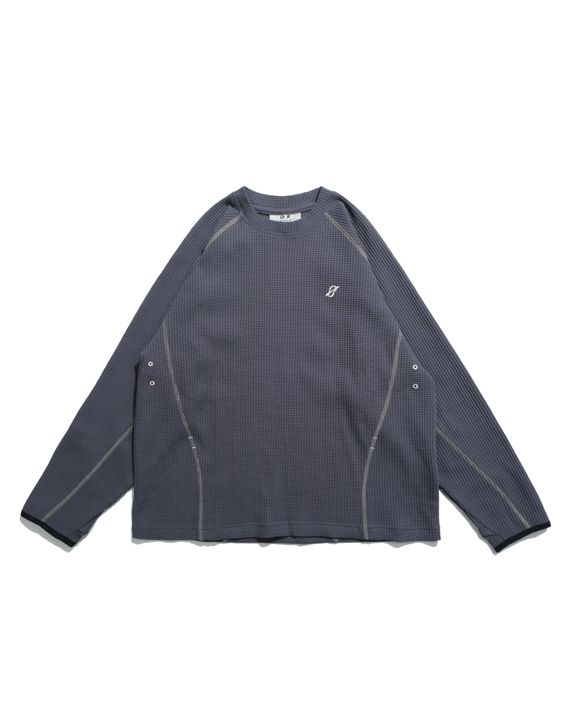 Octo Gambol Waffle Arc L-Tee - Dark Grey| A26-PR-T