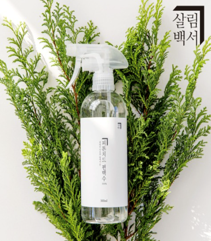 FB001 生活白書 100%芬多精扁柏水500ml EXP:約12個月或以上