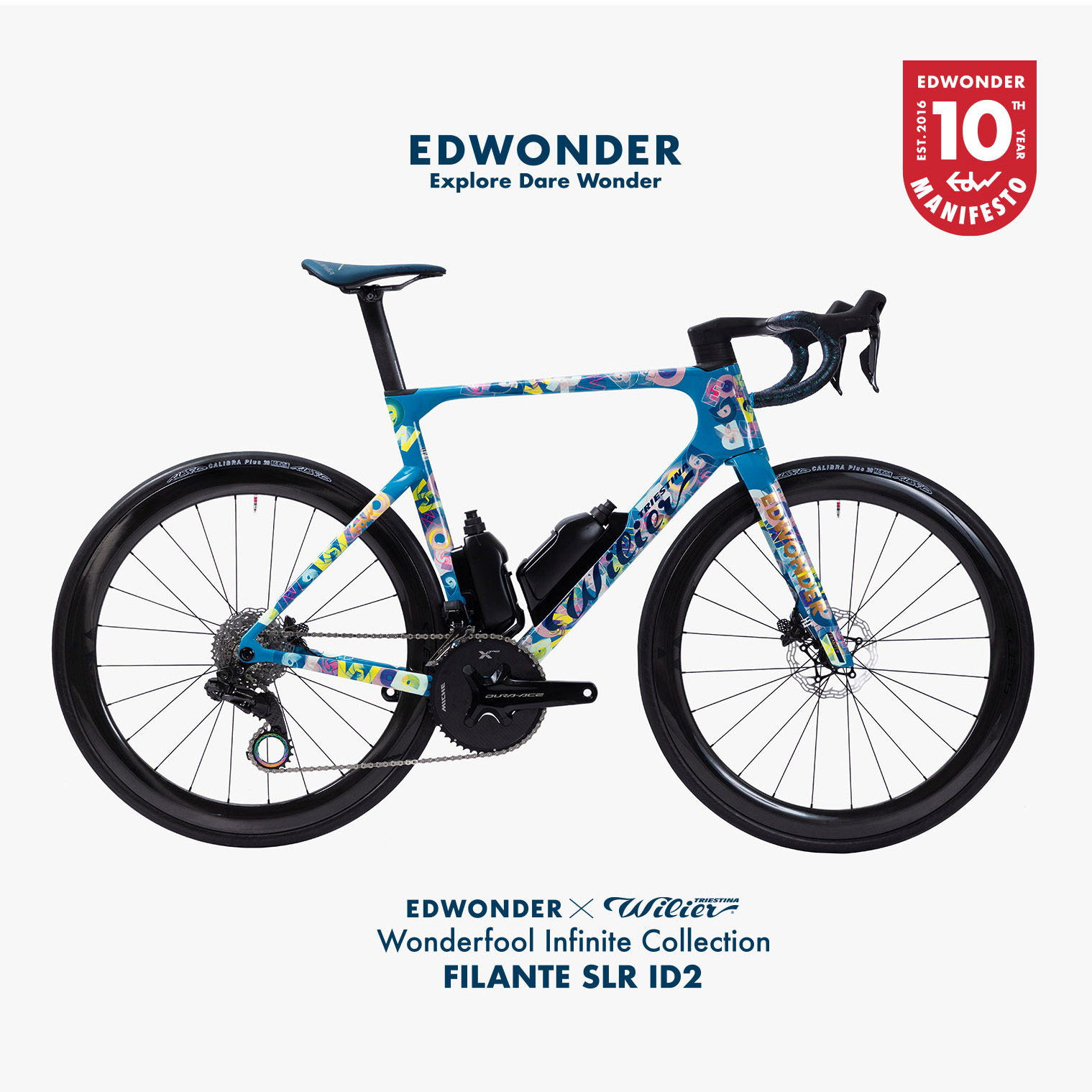 Wilier x EDwonder 聯名款 Filante SLR ID2 車架組 2026 (Wonderfool Infinite 限量塗裝)