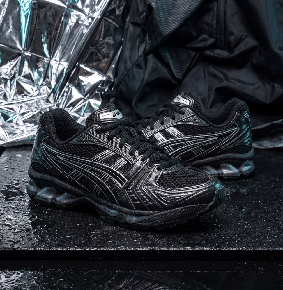 【APAIR】預購 ASICS GEL-KAYANO 14 BLACK PURE SILVER 黑銀 / 1201A019-006