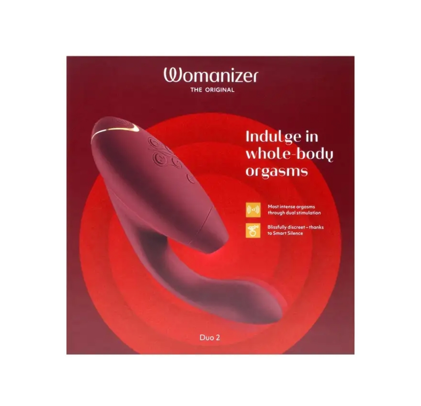 Womanizer Duo 2 第二代旗艦級雙效吸啜震動器 | G點與陰蒂雙重刺激