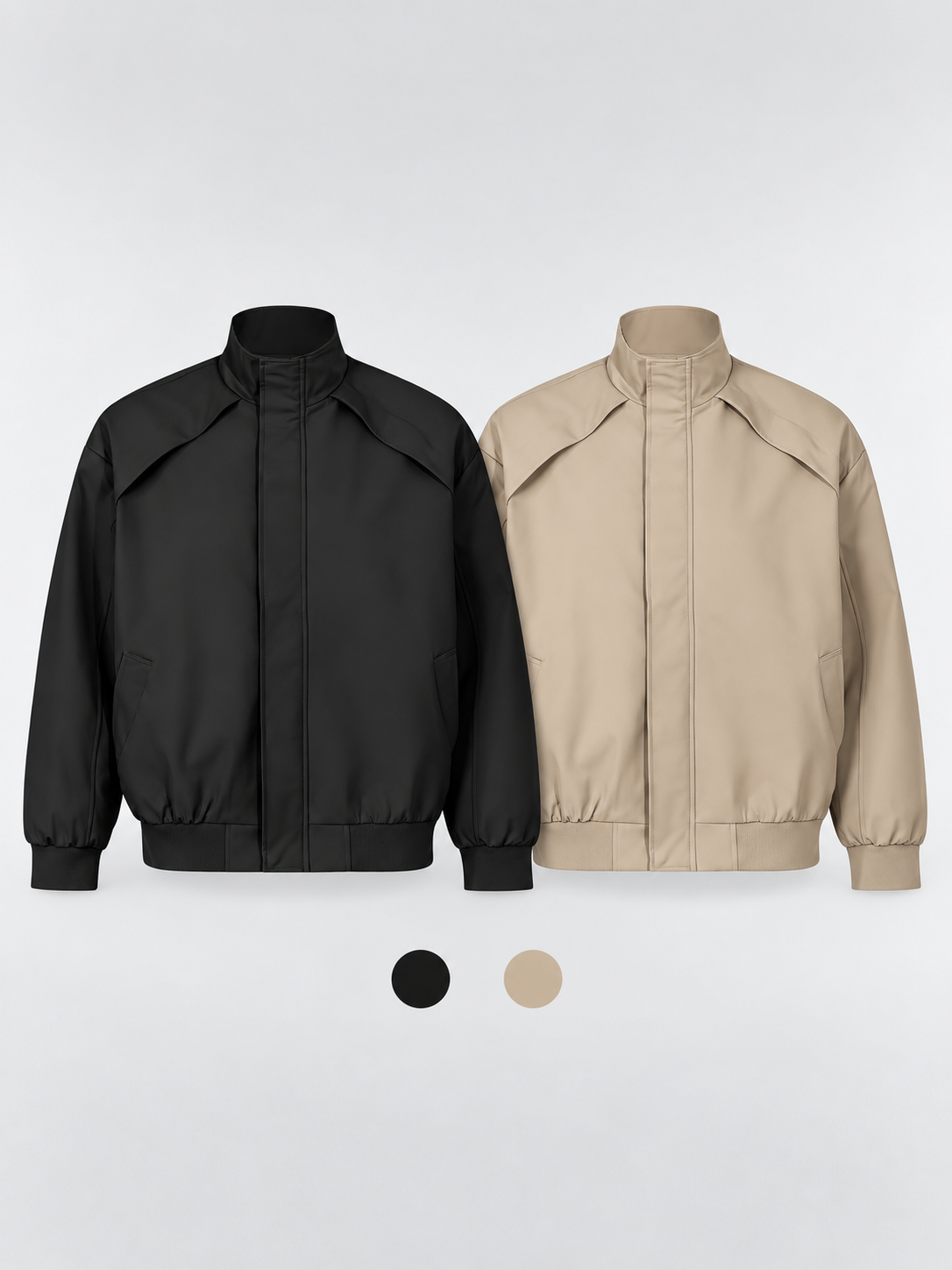 [1atm] Equal Pressure  Slanted Windproof Jacket project-082 design™ by 1atm