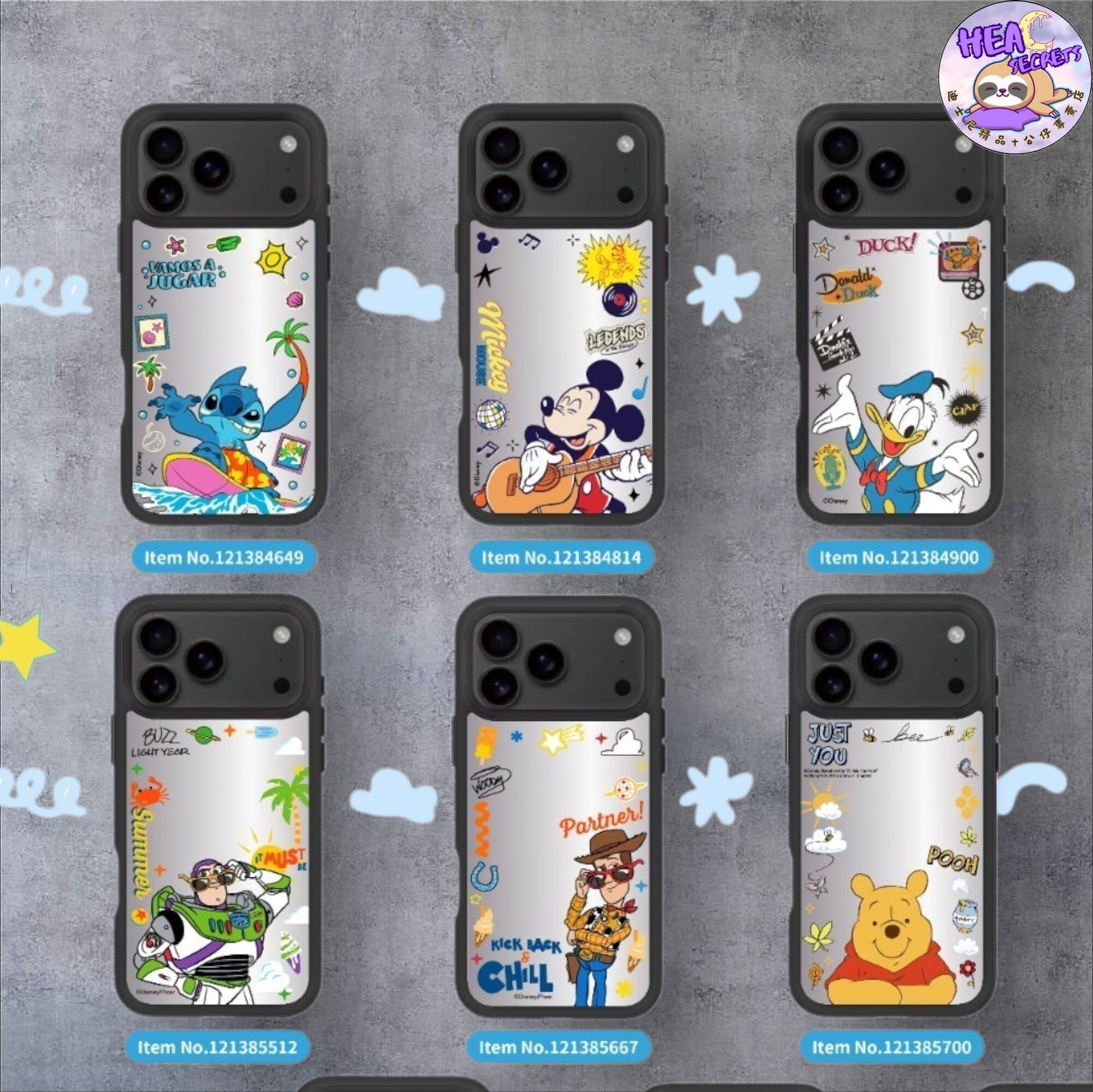 【迪士尼正版授權】iPhone 18 系列手機殼（透明款 / 鏡面款）