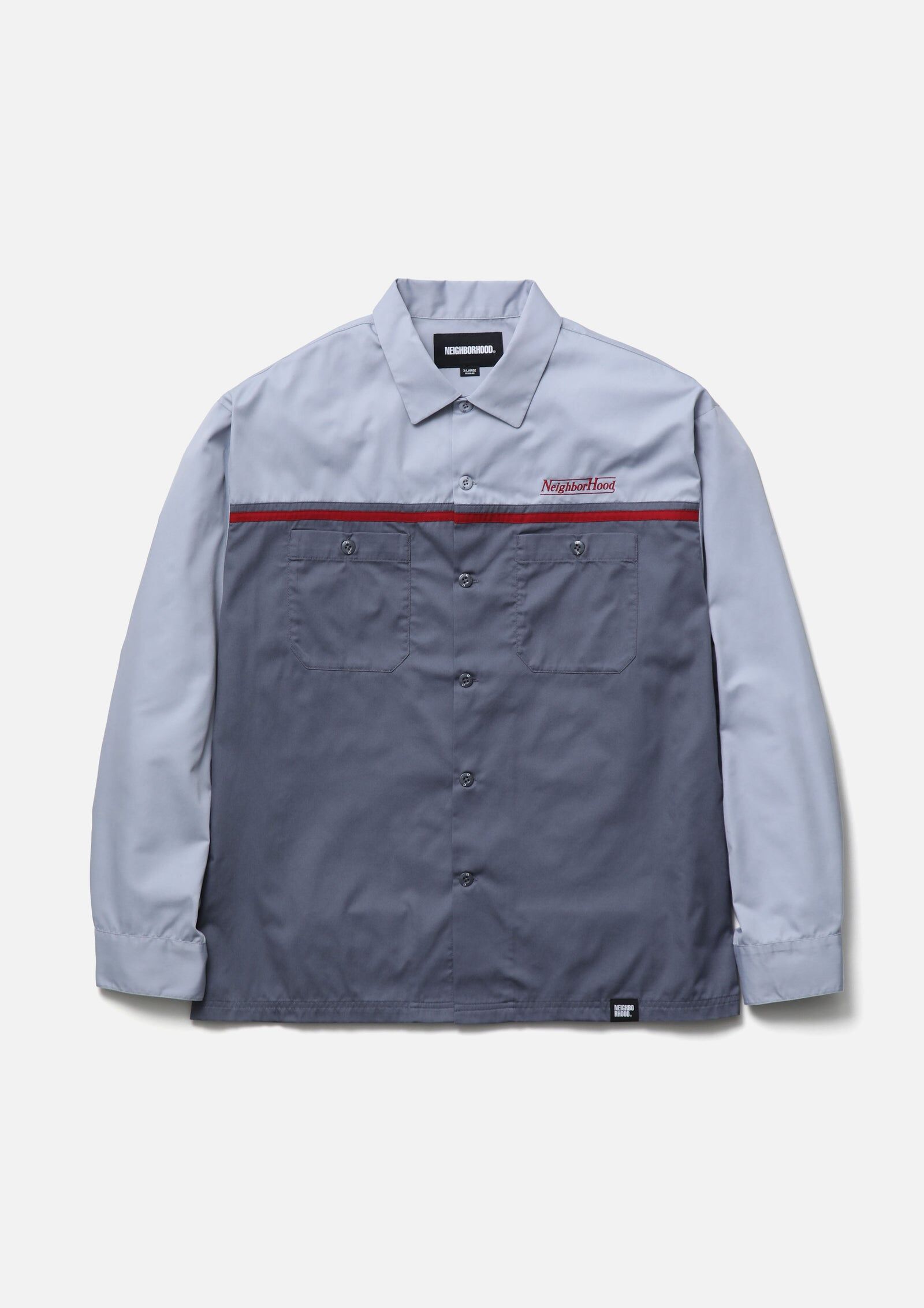 『代購商品』2026AW NEIGHBORHOOD NBHD BICOLOR WORK SHIRT LS 襯衫 262TSNH-SHM02