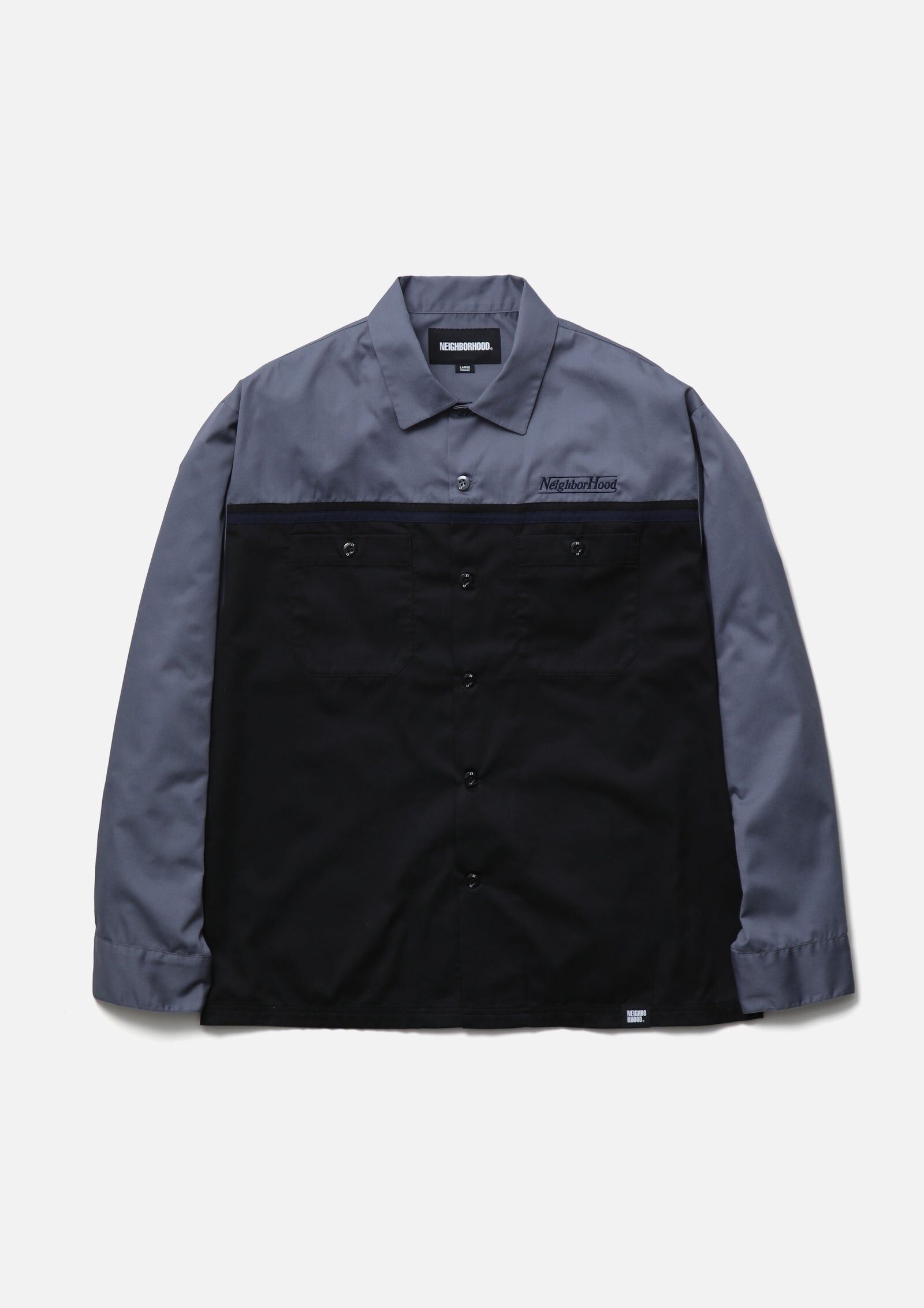 『代購商品』2026AW NEIGHBORHOOD NBHD BICOLOR WORK SHIRT LS 襯衫 262TSNH-SHM02