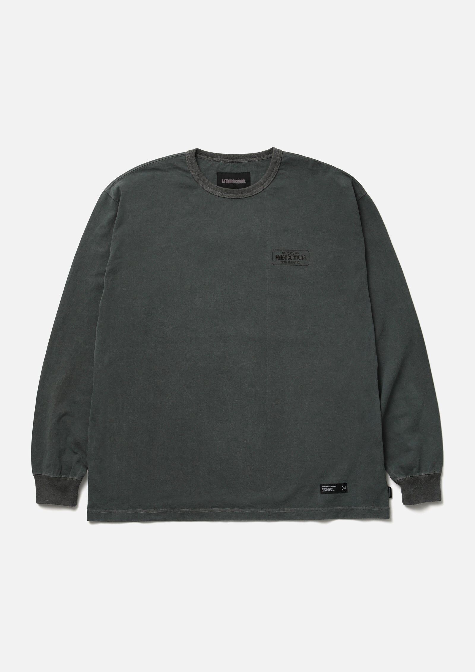 『代購商品』2026AW NEIGHBORHOOD NBHD PIGMENT CREWNECK LS 長T 262FPNH-CSM18