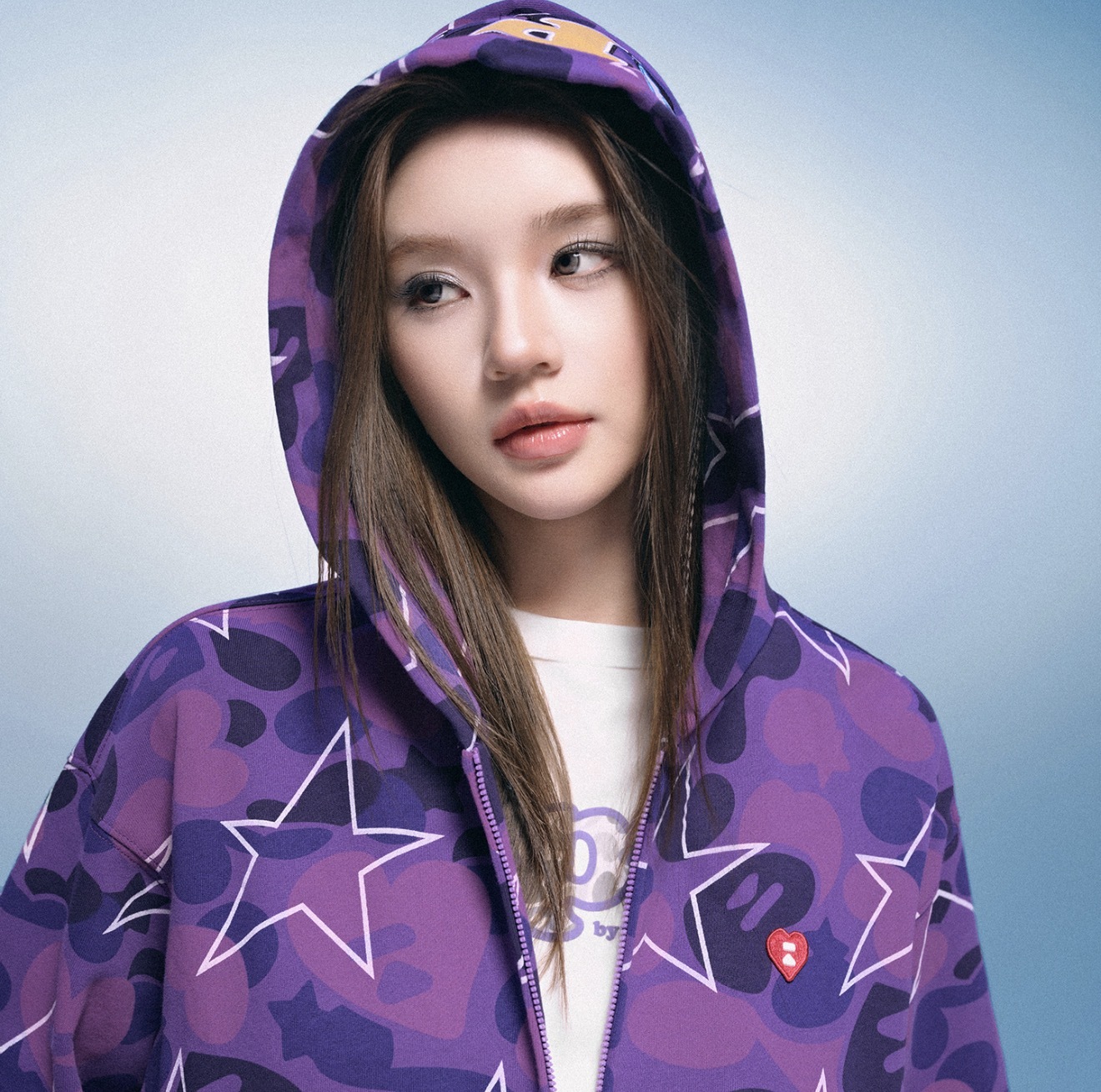 apee 星星 迷彩 外套 連帽 甜辣風 女款 預購 0PXHJAF00166R