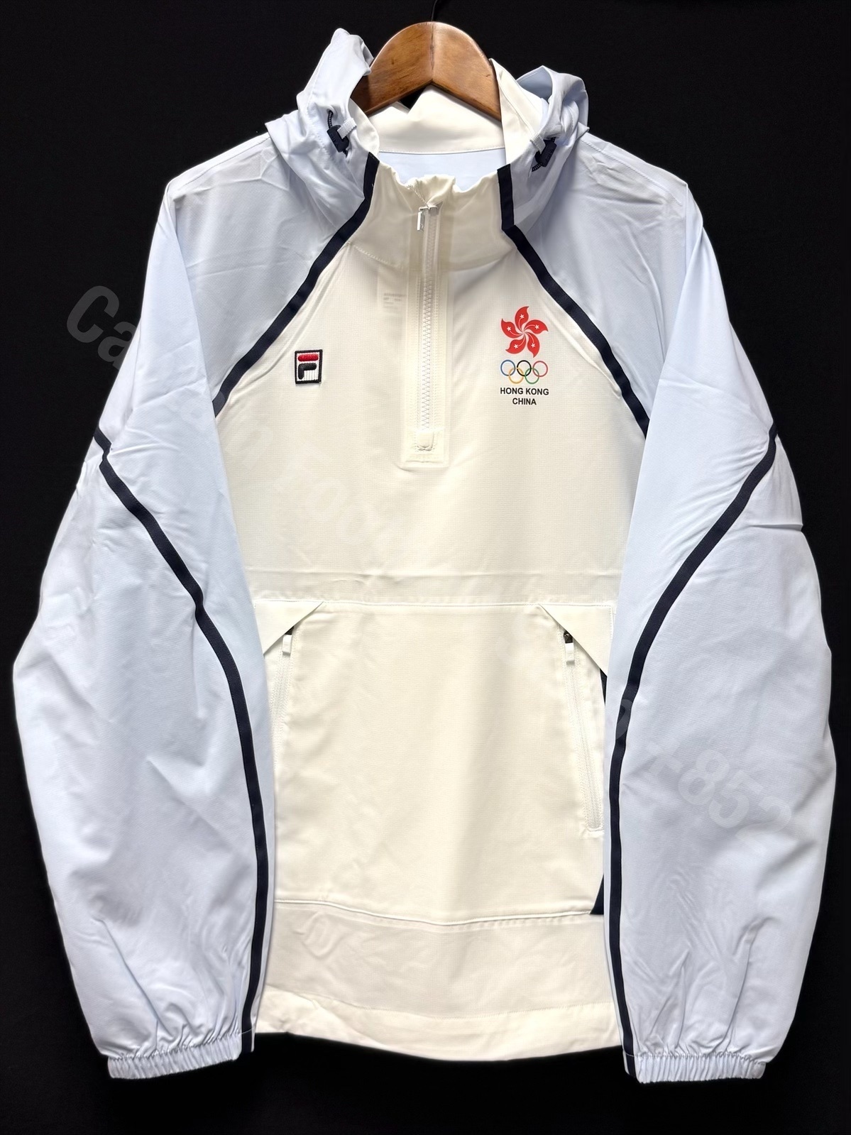 (BNWT) Team Hong Kong 2026 Nagoya Asian Games Fila Athletes Half Zip Jacket