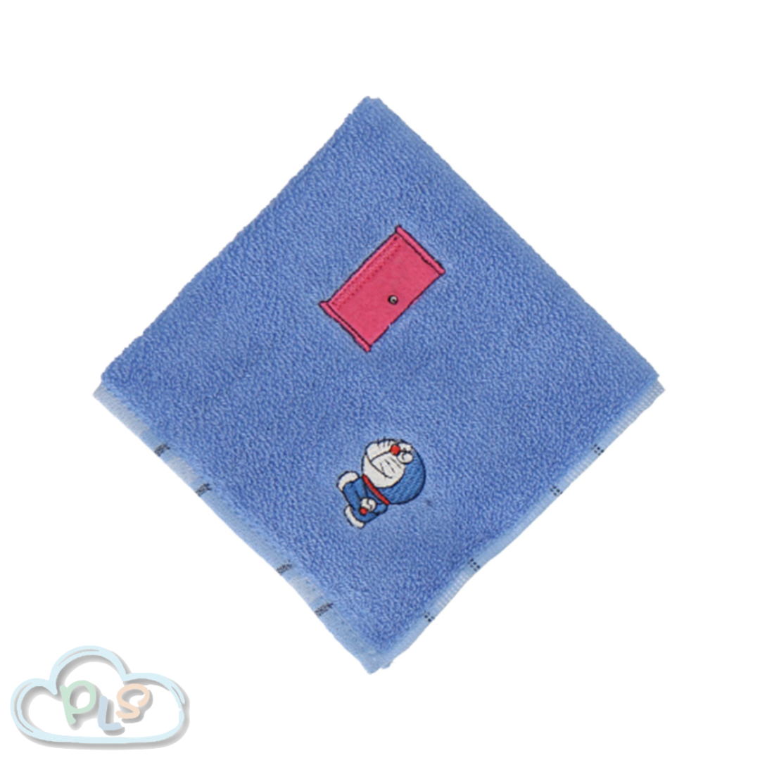 Towel Doraemon Kawabe Saxophone Blue #41011-1