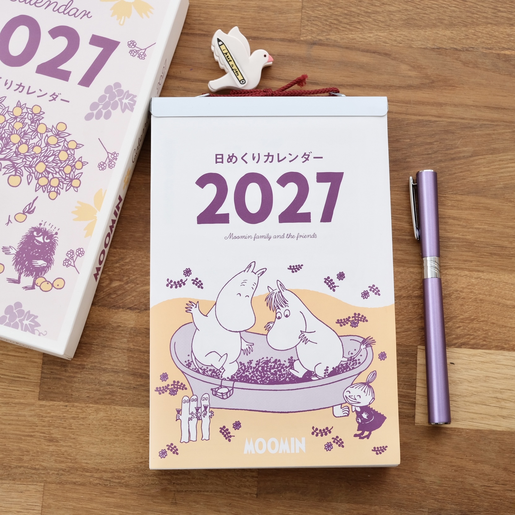 2027 Moomin 嚕嚕米 日曆｜曆生活 日本