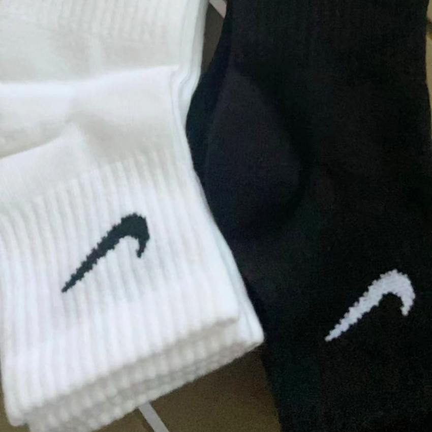 NIKE 兒童中筒棉襪 (一套6對) 九月團