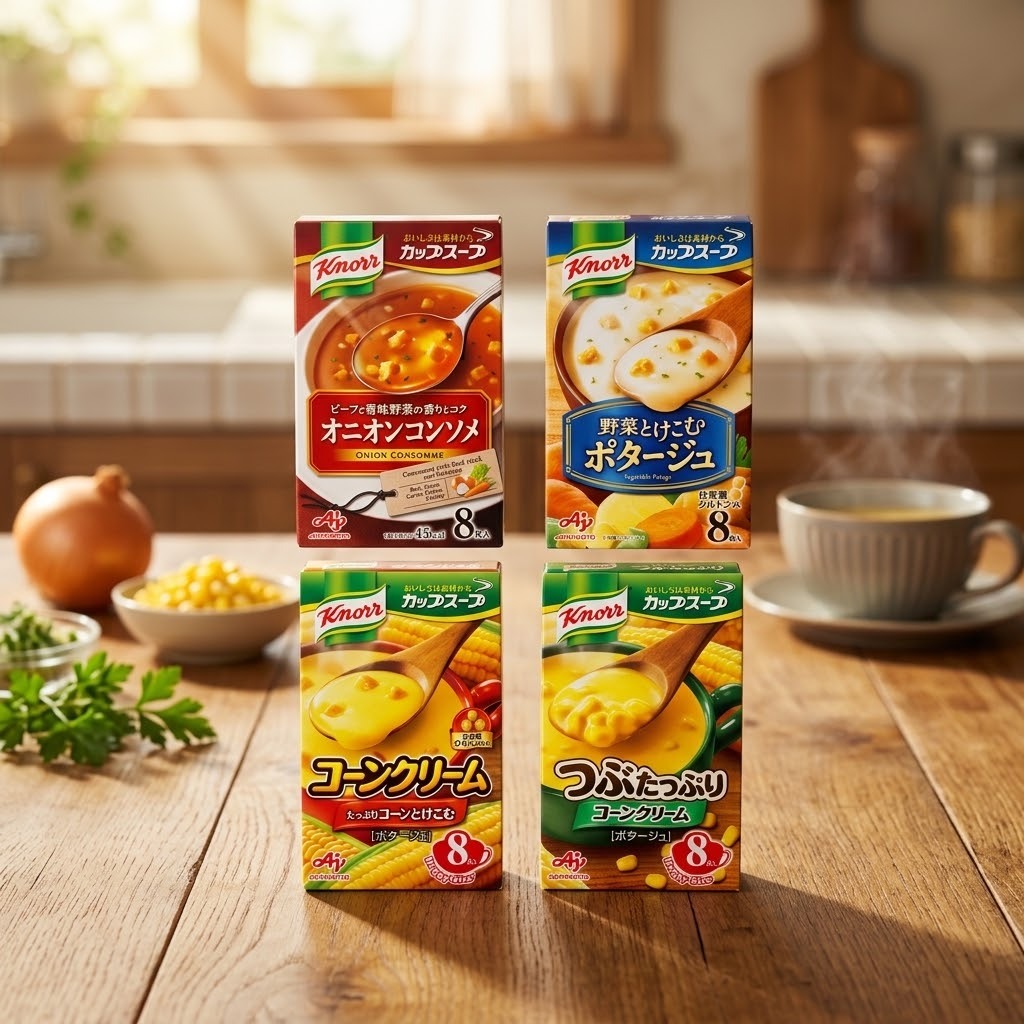 【多莉推薦】JP 家樂牌 即沖即飲湯 8袋 4901 TK260928