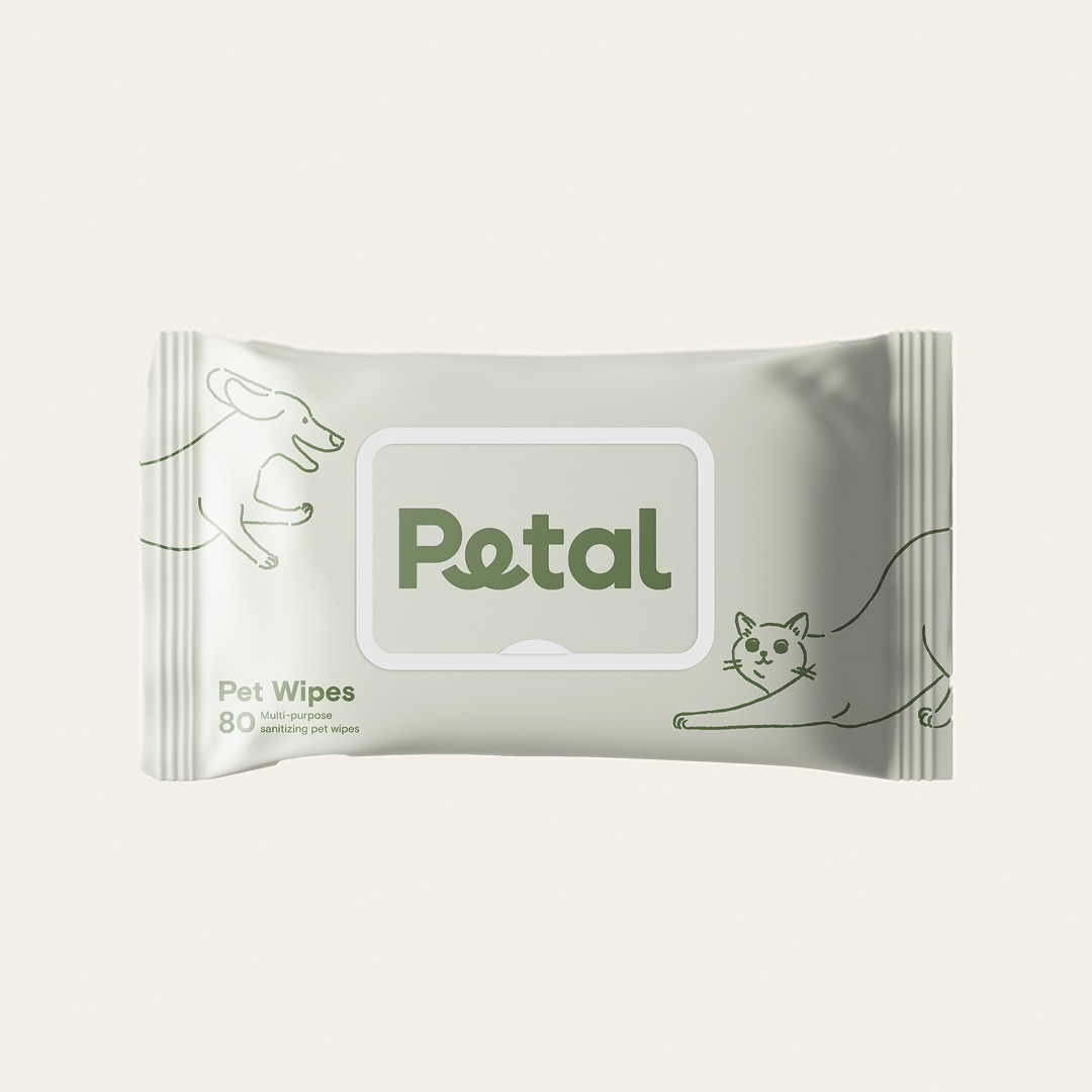 Petal 無酒精寵物消毒濕紙巾