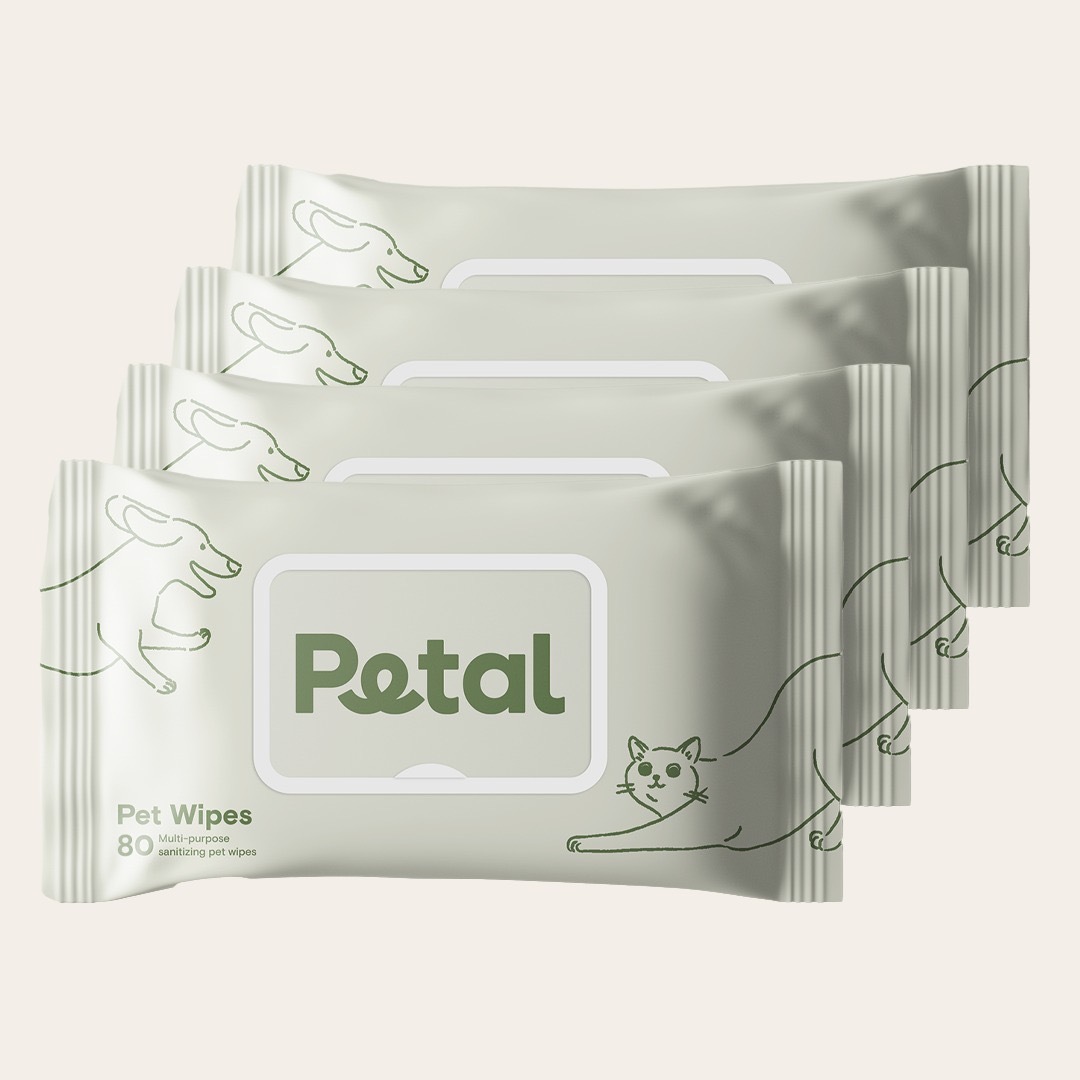 Petal 無酒精寵物消毒濕紙巾