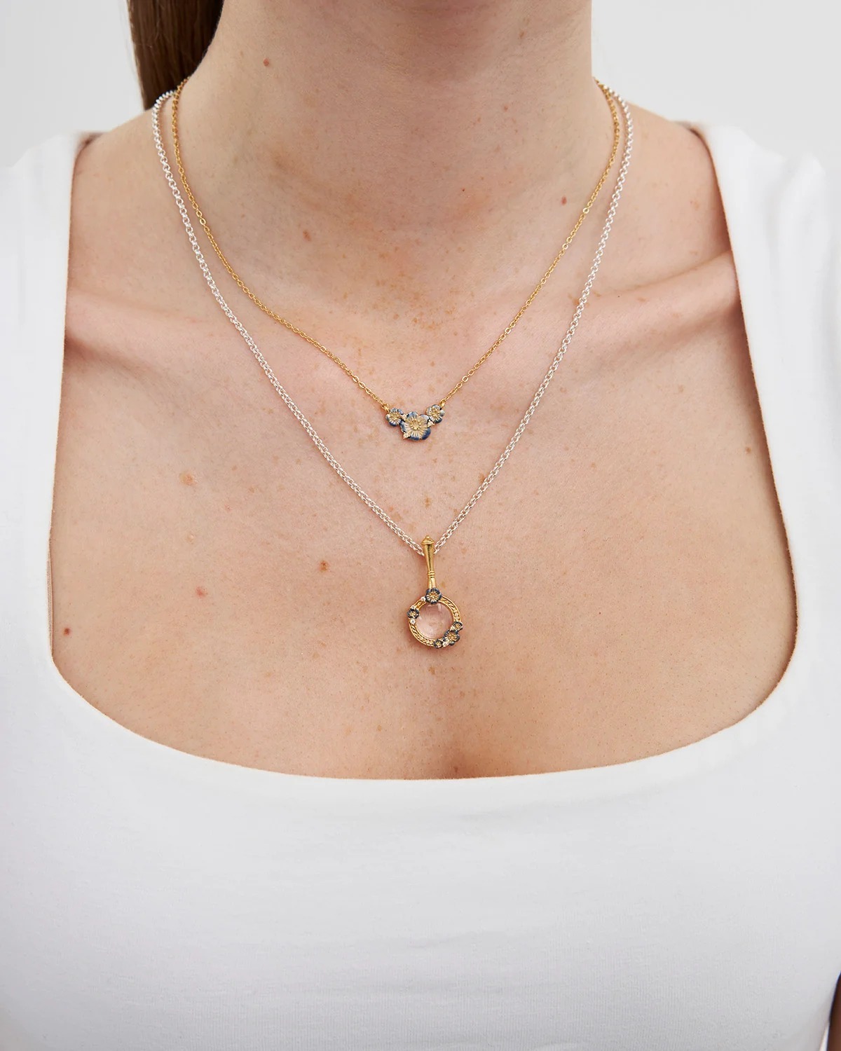 英國代購 FABLE ENGLAND Larkspur Choker Necklace 40716