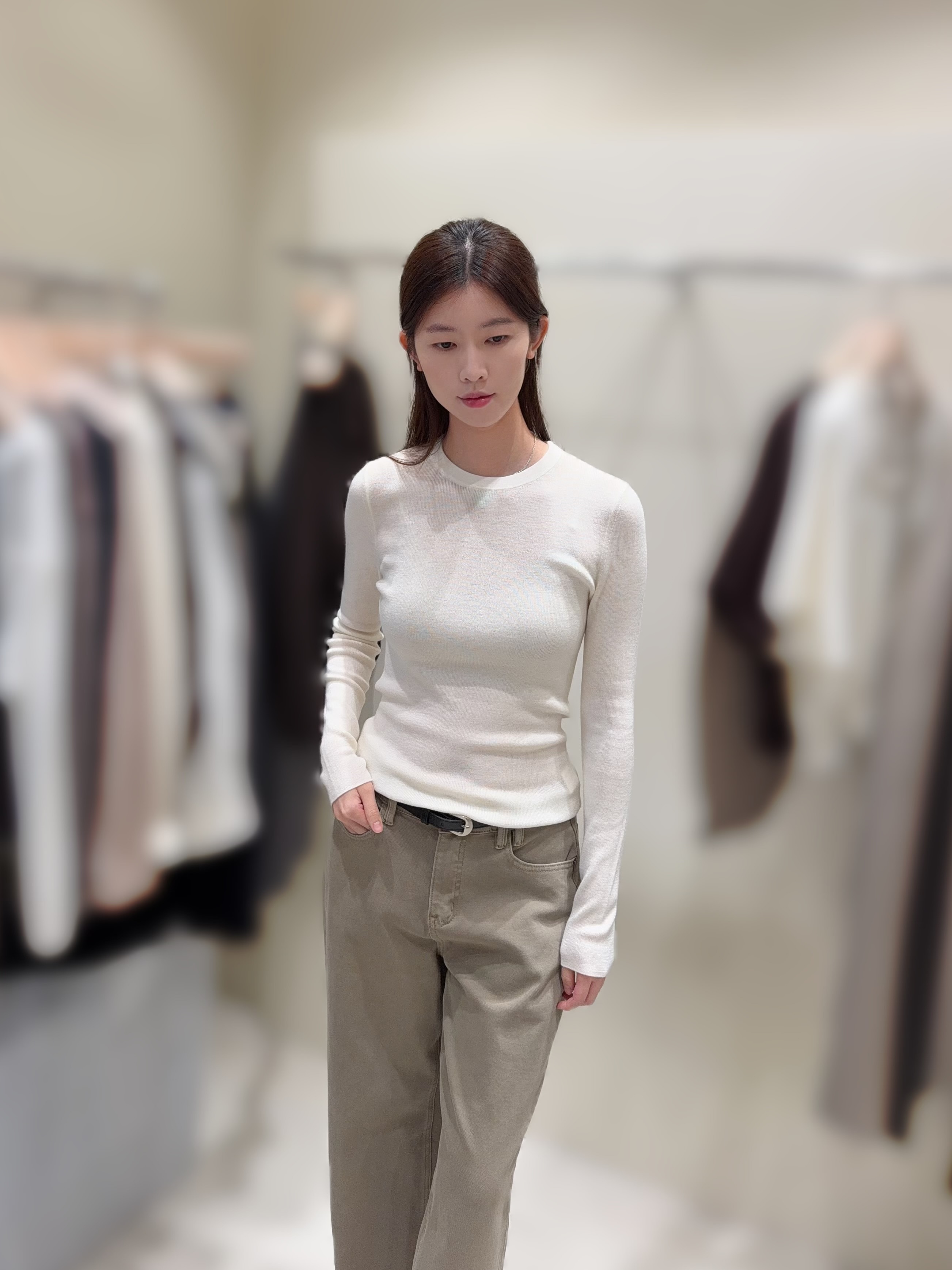 AG41 莫代爾棉+40%羊毛 胸34-41 長23.5 $439