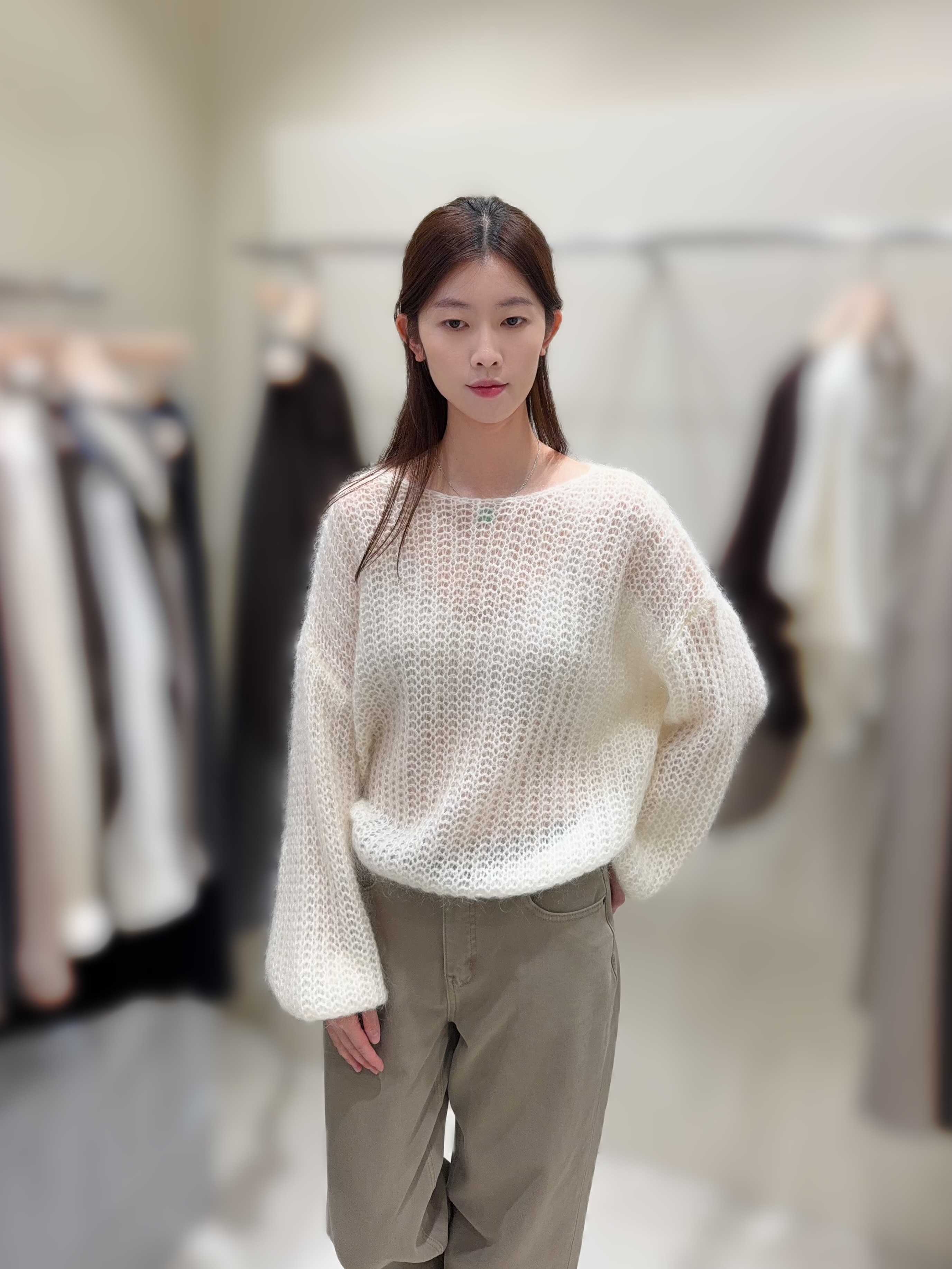 AG49 馬海毛 胸44 長24 $569