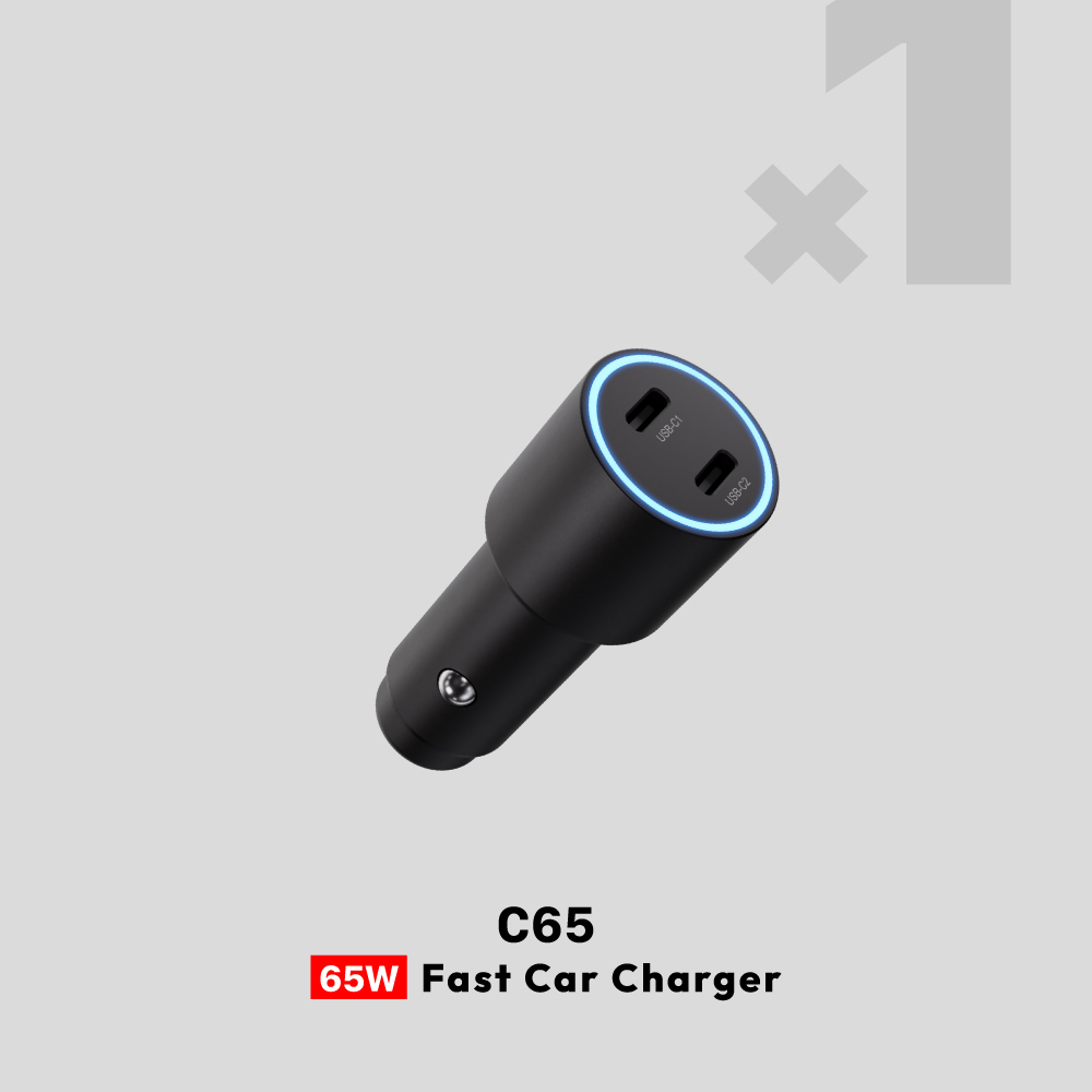 C65 65W Fast Car Charger