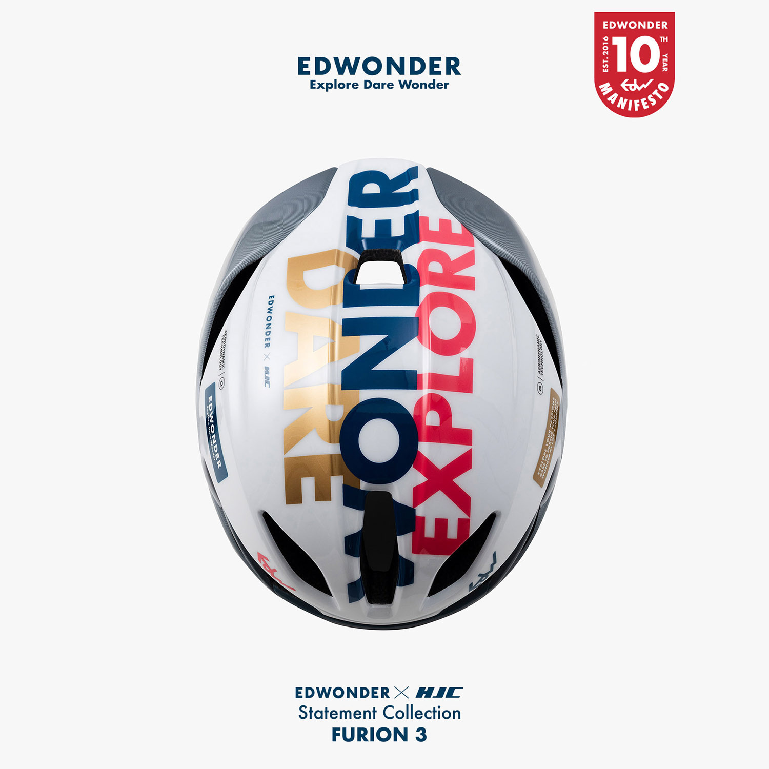 HJC x Edwonder Furion 3 Semi-Aero Road Helmet