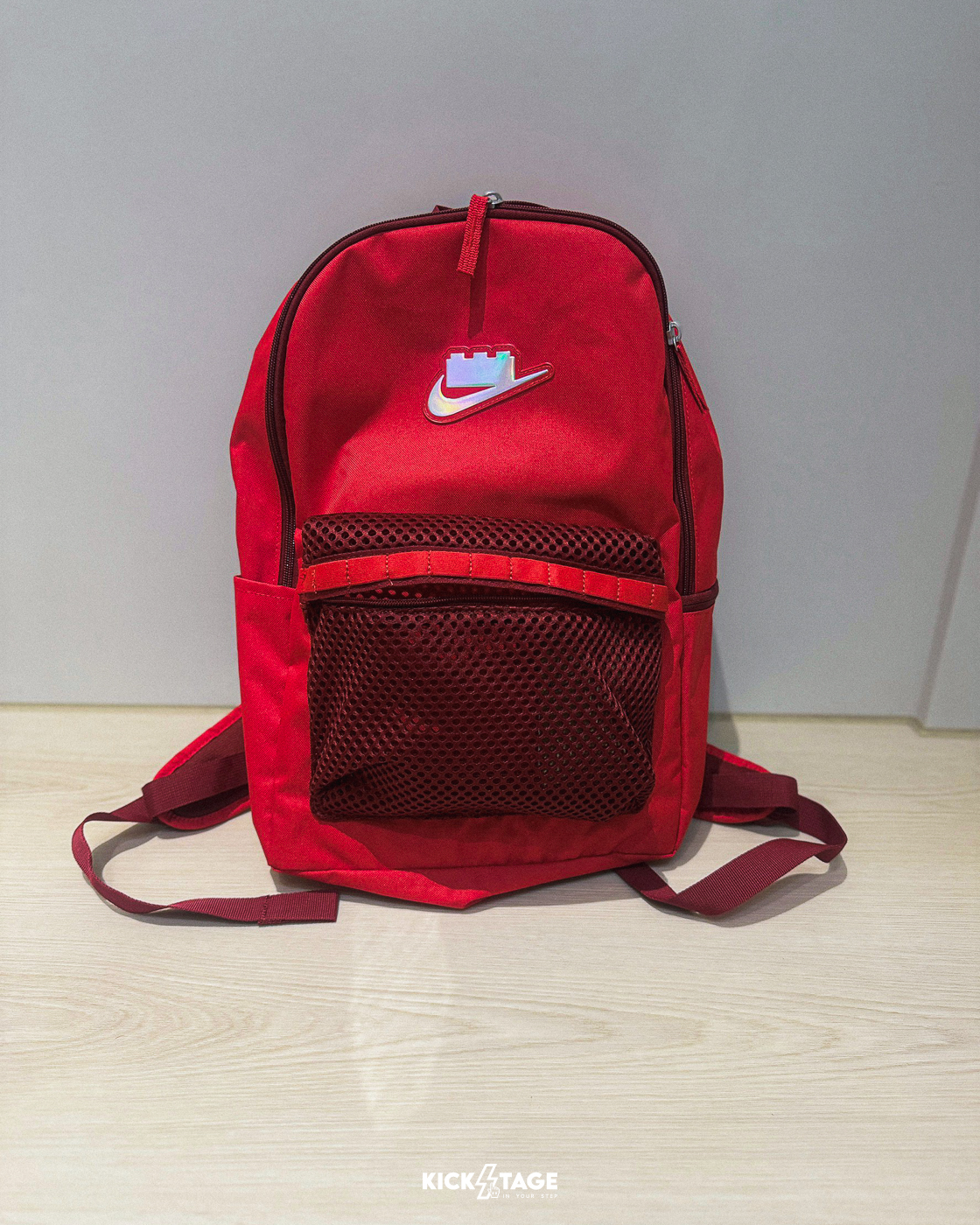 LEGO X NIKE HERITAGE BACKPACK 25L 紅色 樂高 聯名 後背包【HV6609-612】UTIBG