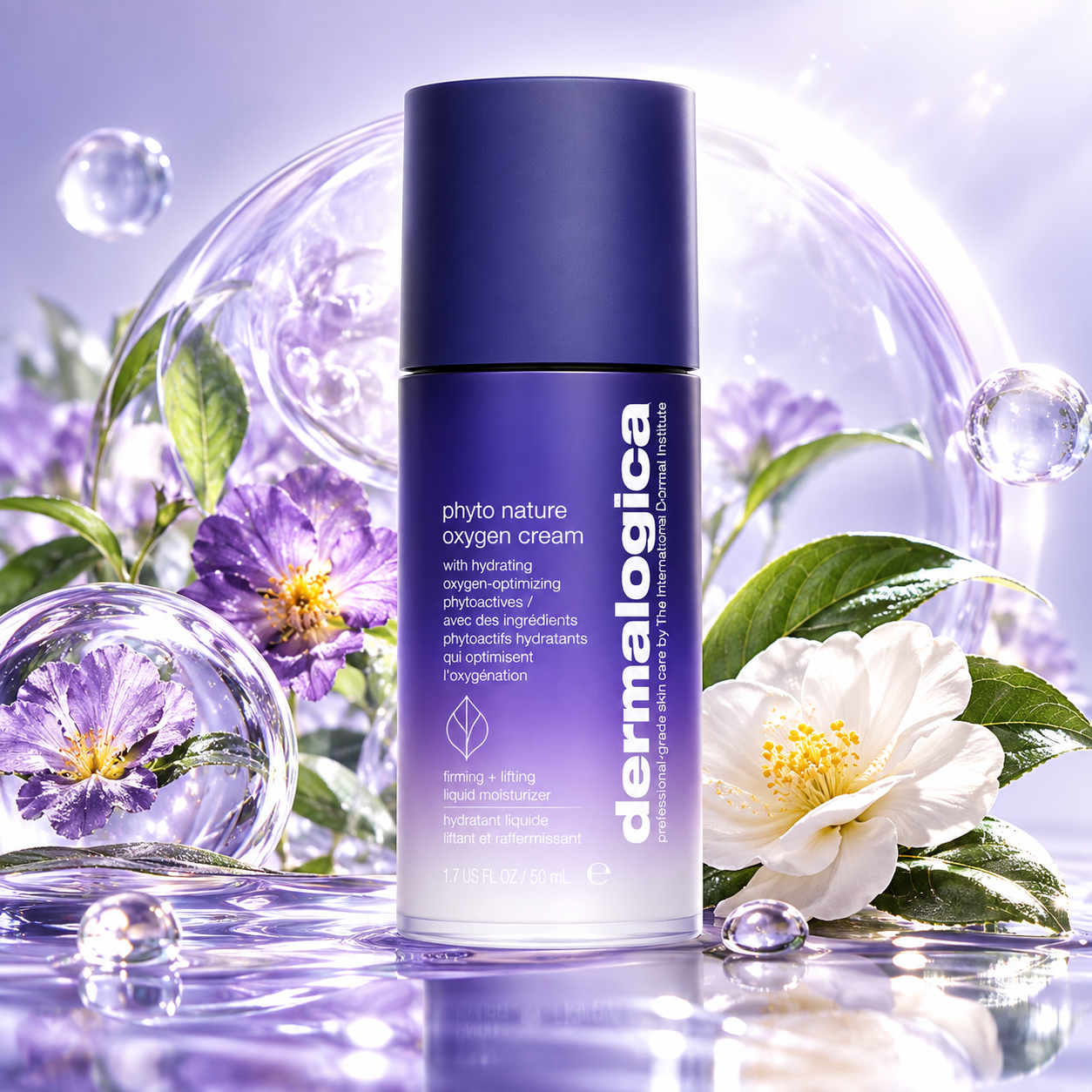 美國  Dermalogica 德卡【正品  】 植物重塑注氧乳霜 緊緻提升・保濕充盈・改善乾燥細紋・煥亮膚色 50ml Dermalogica Phyto Nature Oxygen Cream