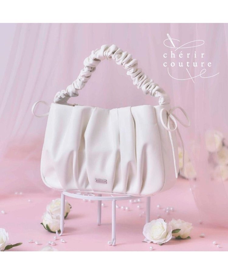 【Pet Paradise】chérir couture Walking Bag - White <519-43135>