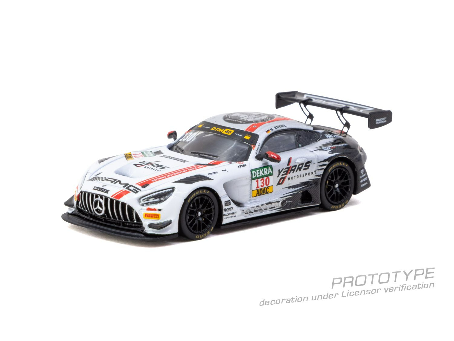 [預訂] Tarmac Works 梅賽德斯Mercedes-AMG GT3 –DTM 德國房車大師賽 2024– Maro Engel