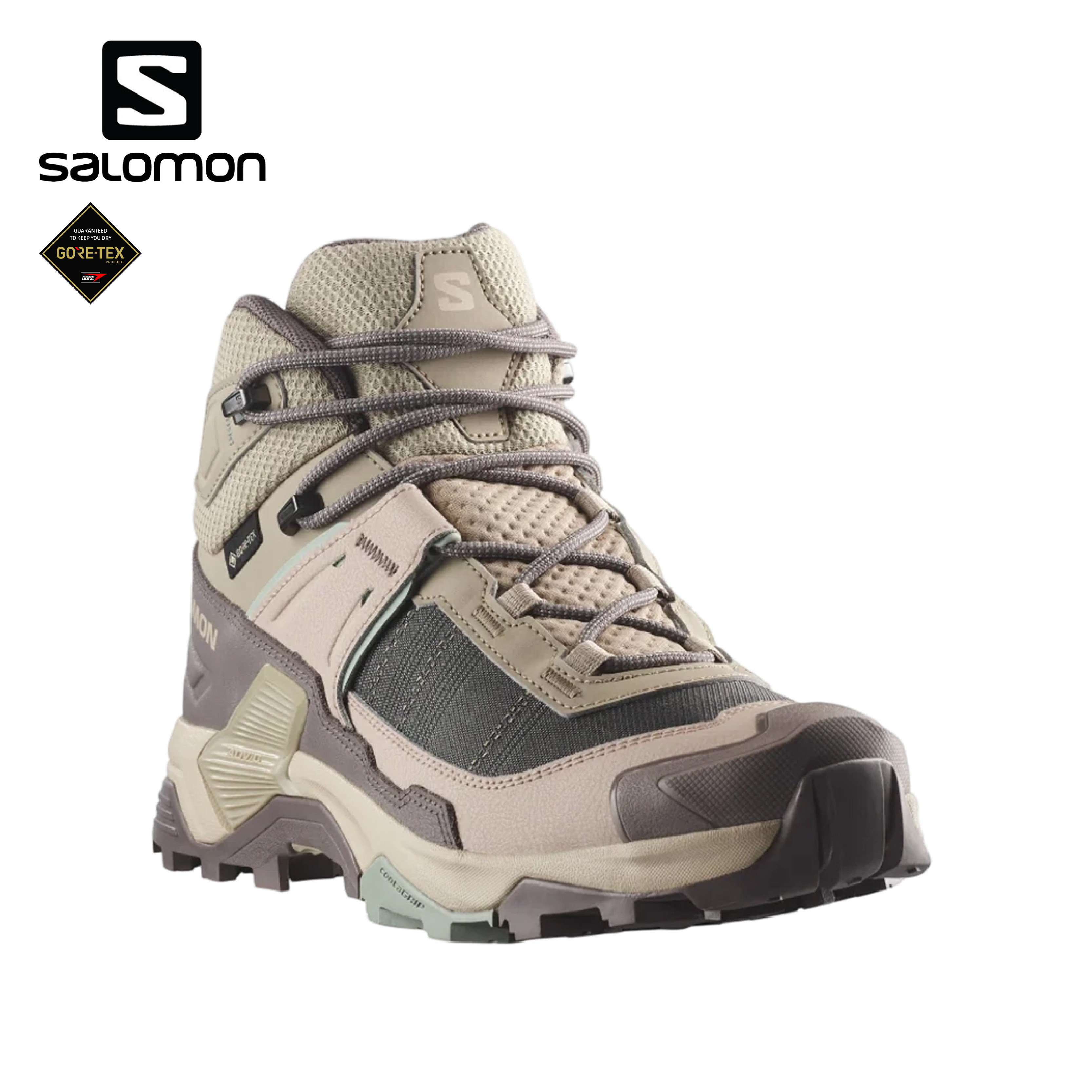 SALOMON 法國 ULTRA5 MID GTX 女款 (鋼鐵灰色) 33SL492891