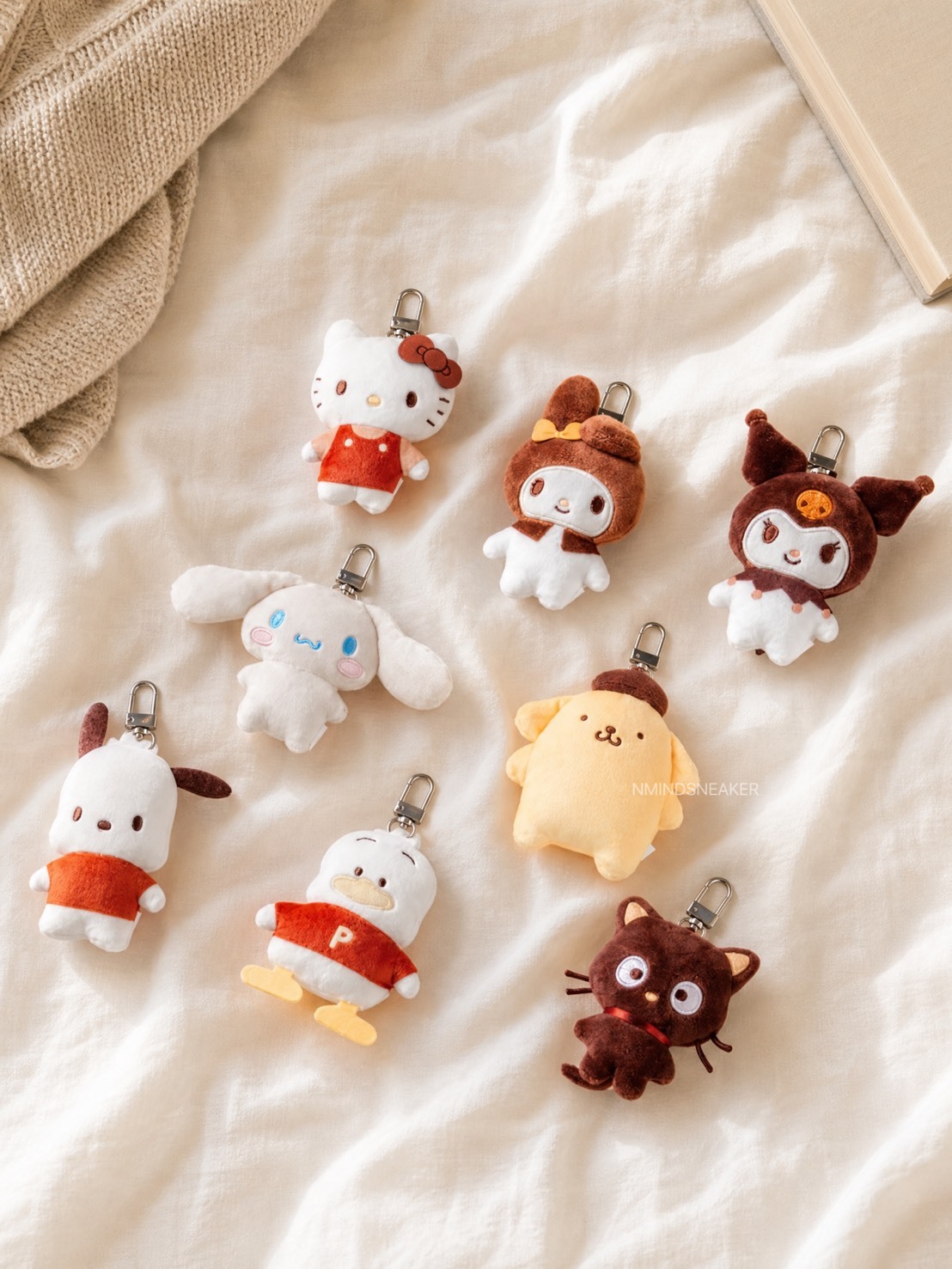 <日本限定🥟>Sanrio 三麗鷗 巧克力系列 迷你毛絨吊飾盲盒