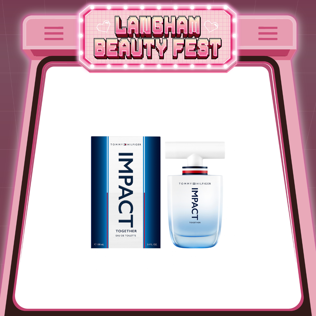 TOMMY HILFIGER TOMMY IMPACT TOGETHER 淡香水100ml