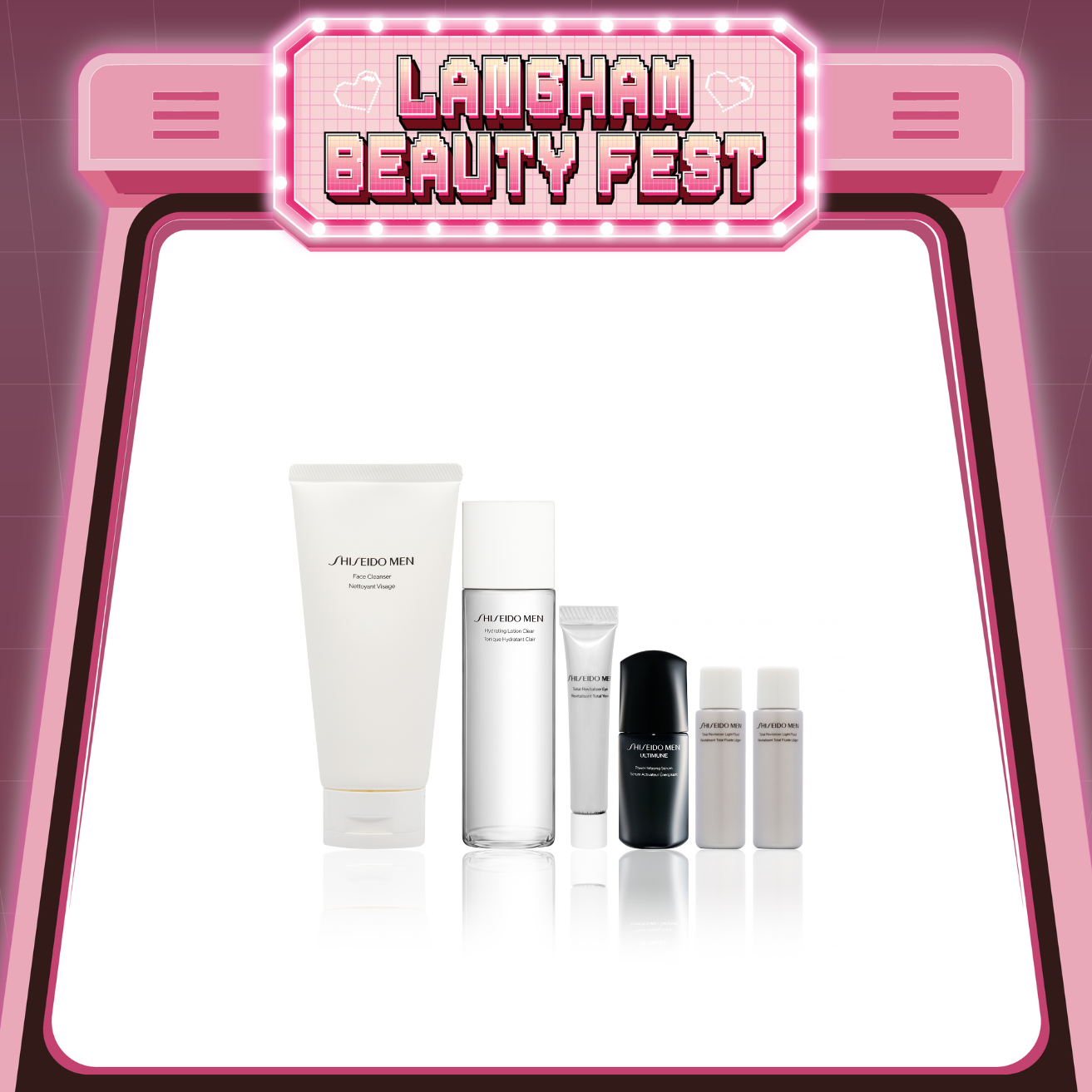 SHISEIDO MEN 煥能保濕潔膚組合