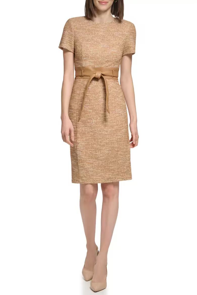 【預購】CALVIN KLEIN N092910 女裝連身裙 (啡色款)
