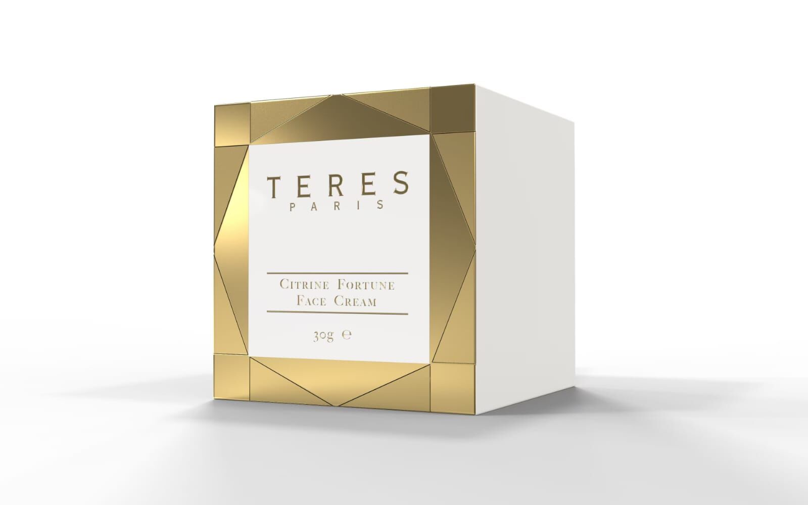 TERES Citrine Fortune  Face Cream 黃水晶鎏金亮膚面霜